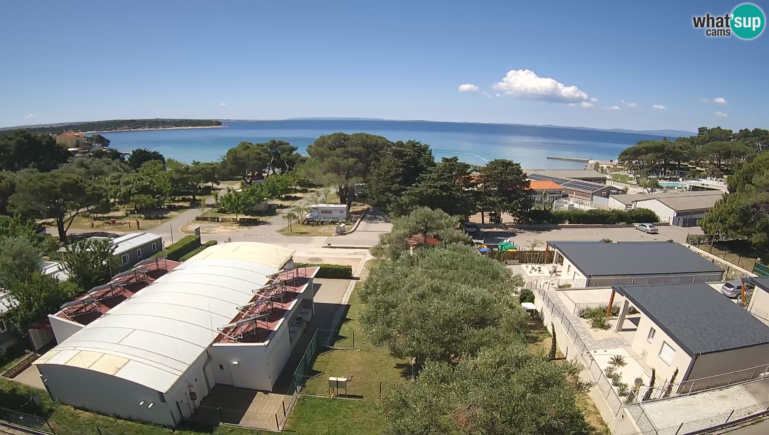 Banjol Webcam Rab island – Deltas Apartments
