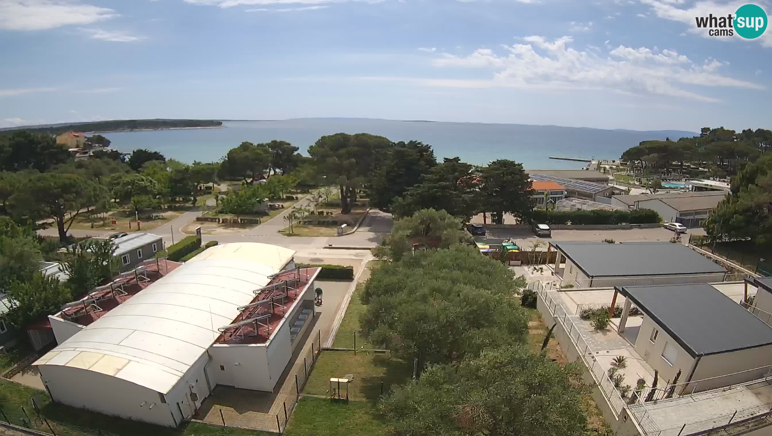 Banjol Webcam Rab island – Deltas Apartments