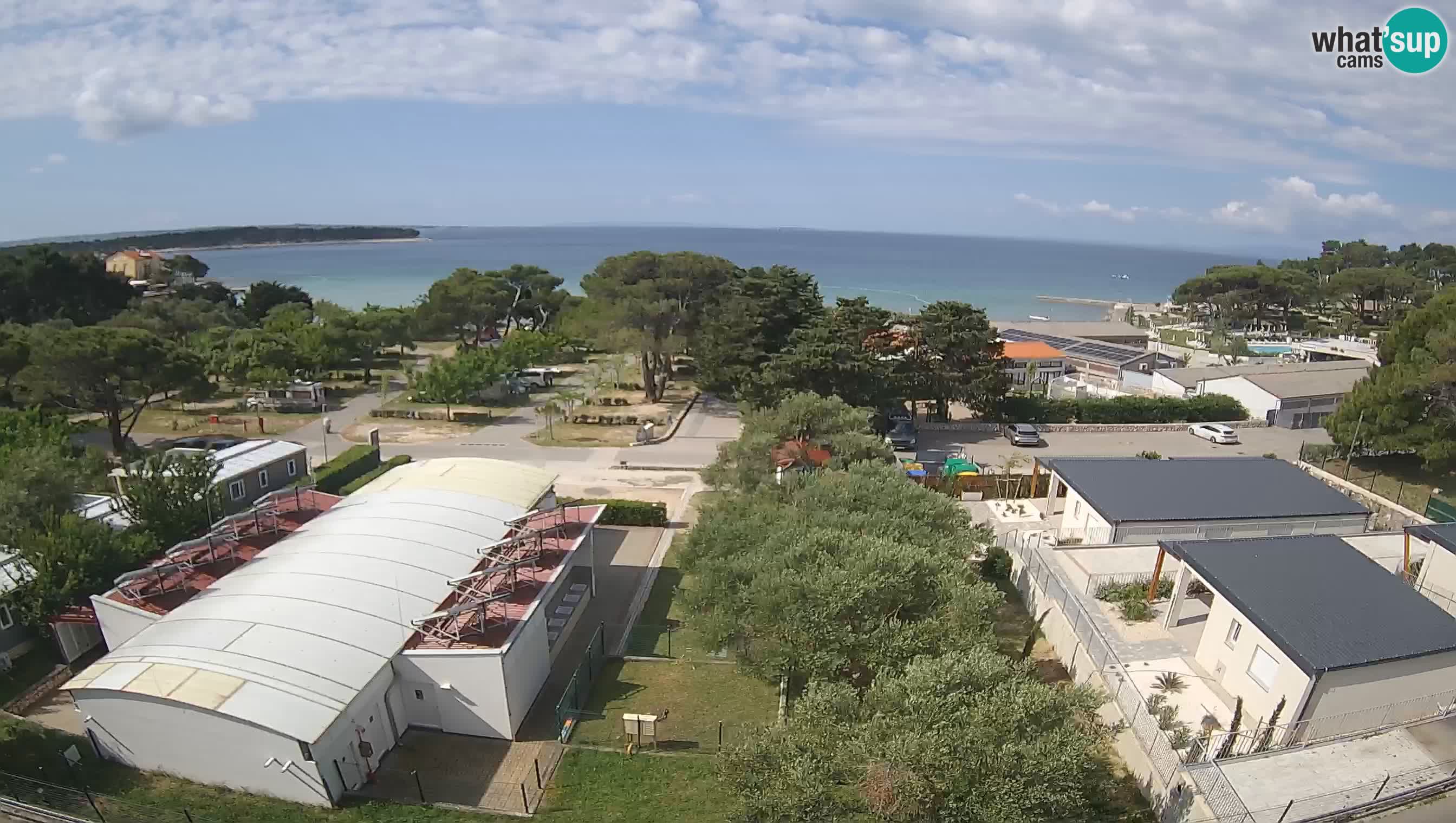 Banjol web kamera Rab – Deltas Apartmani