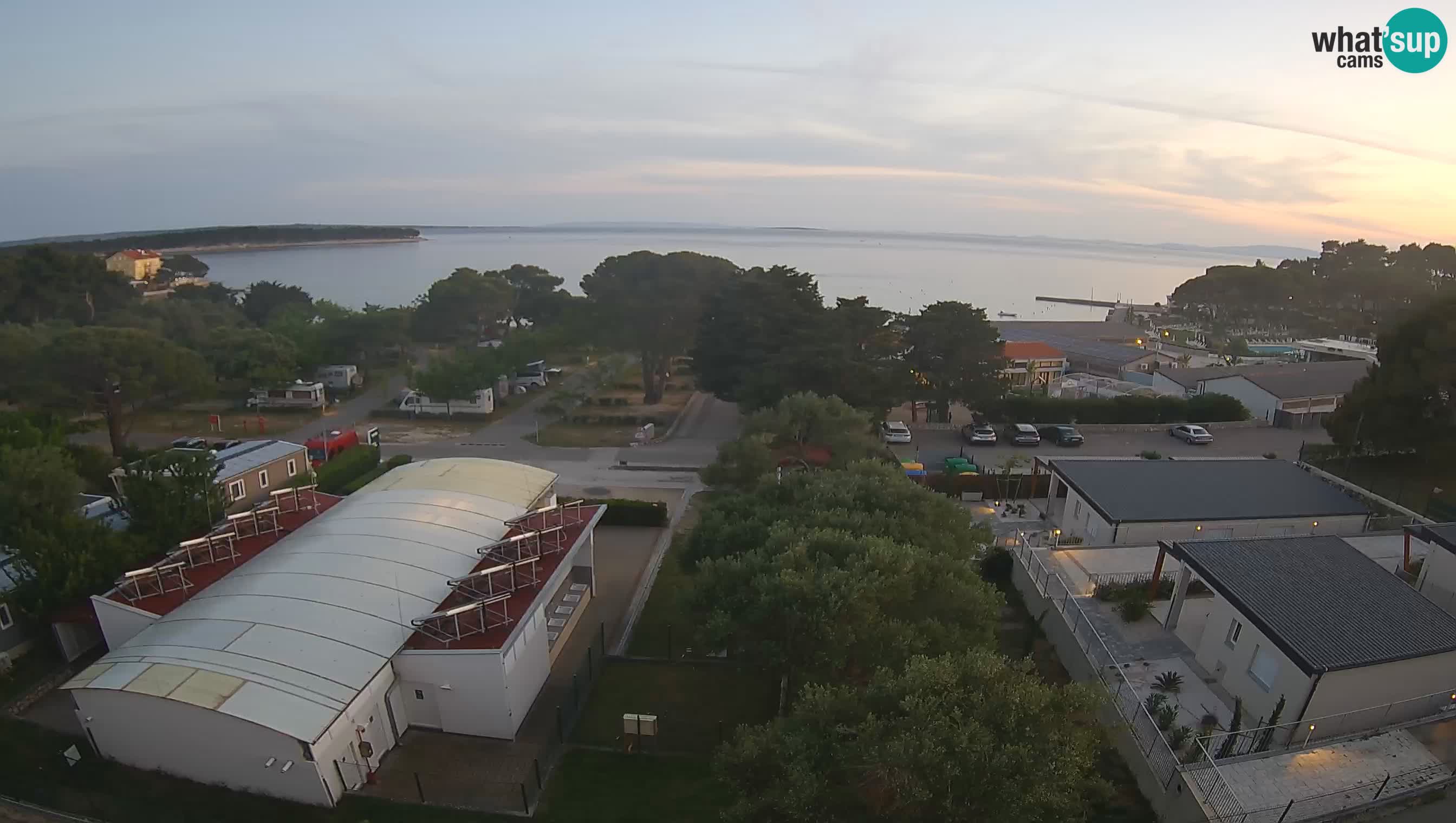 Banjol Webcam Rab island – Deltas Apartments