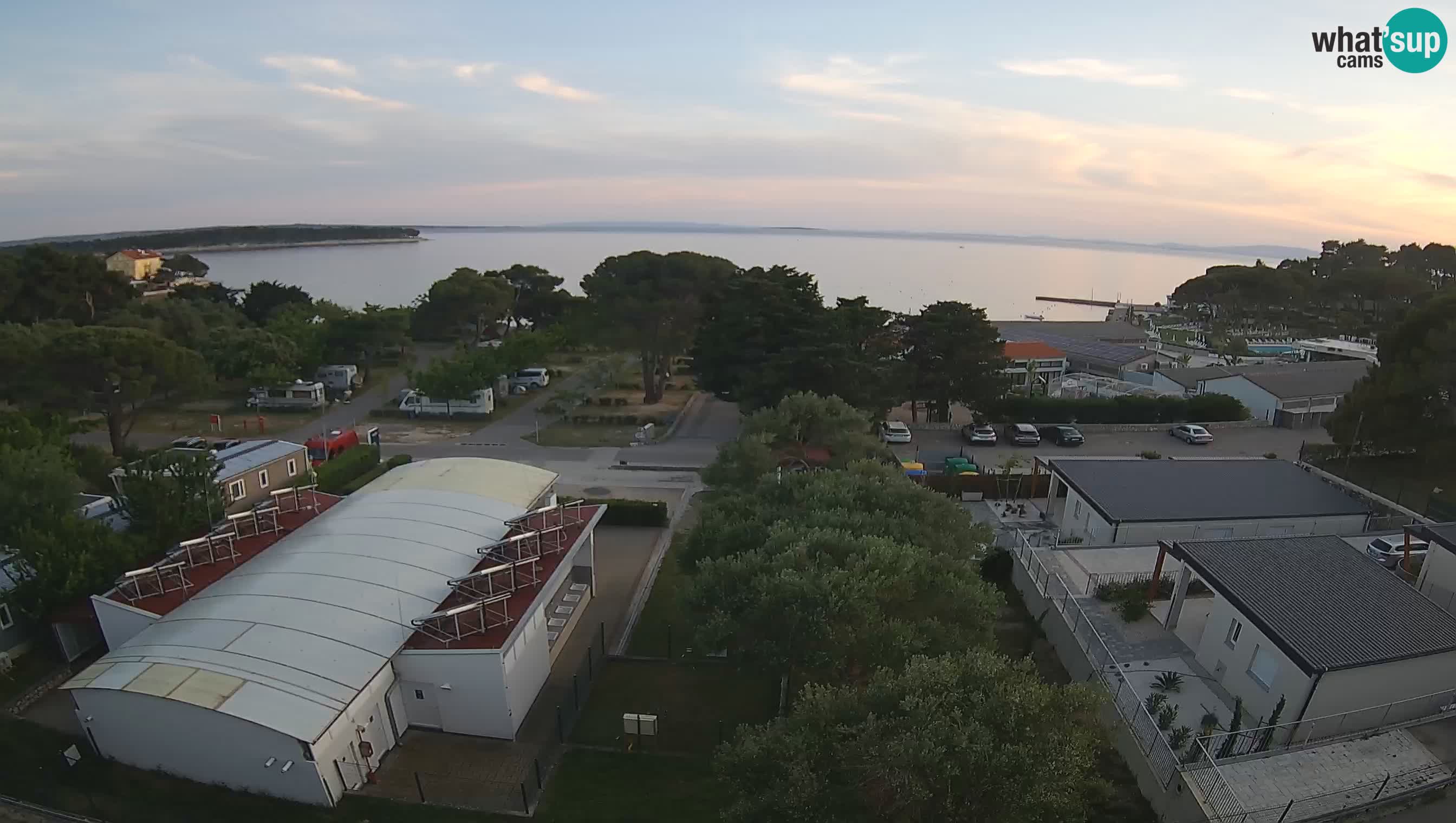 Banjol spletna kamera Rab – Deltas Apartmani