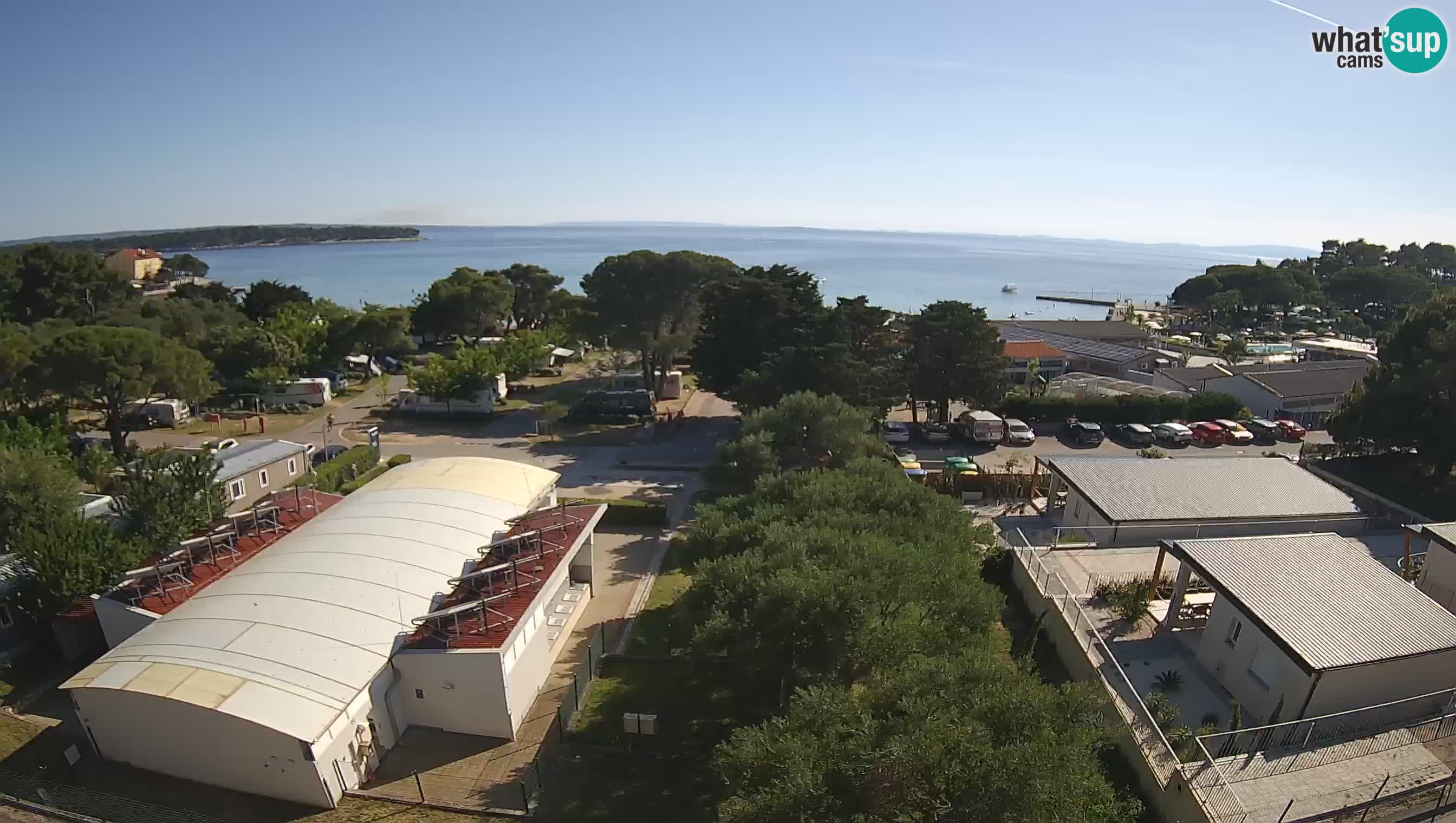 Banjol Webcam Rab island – Deltas Apartments