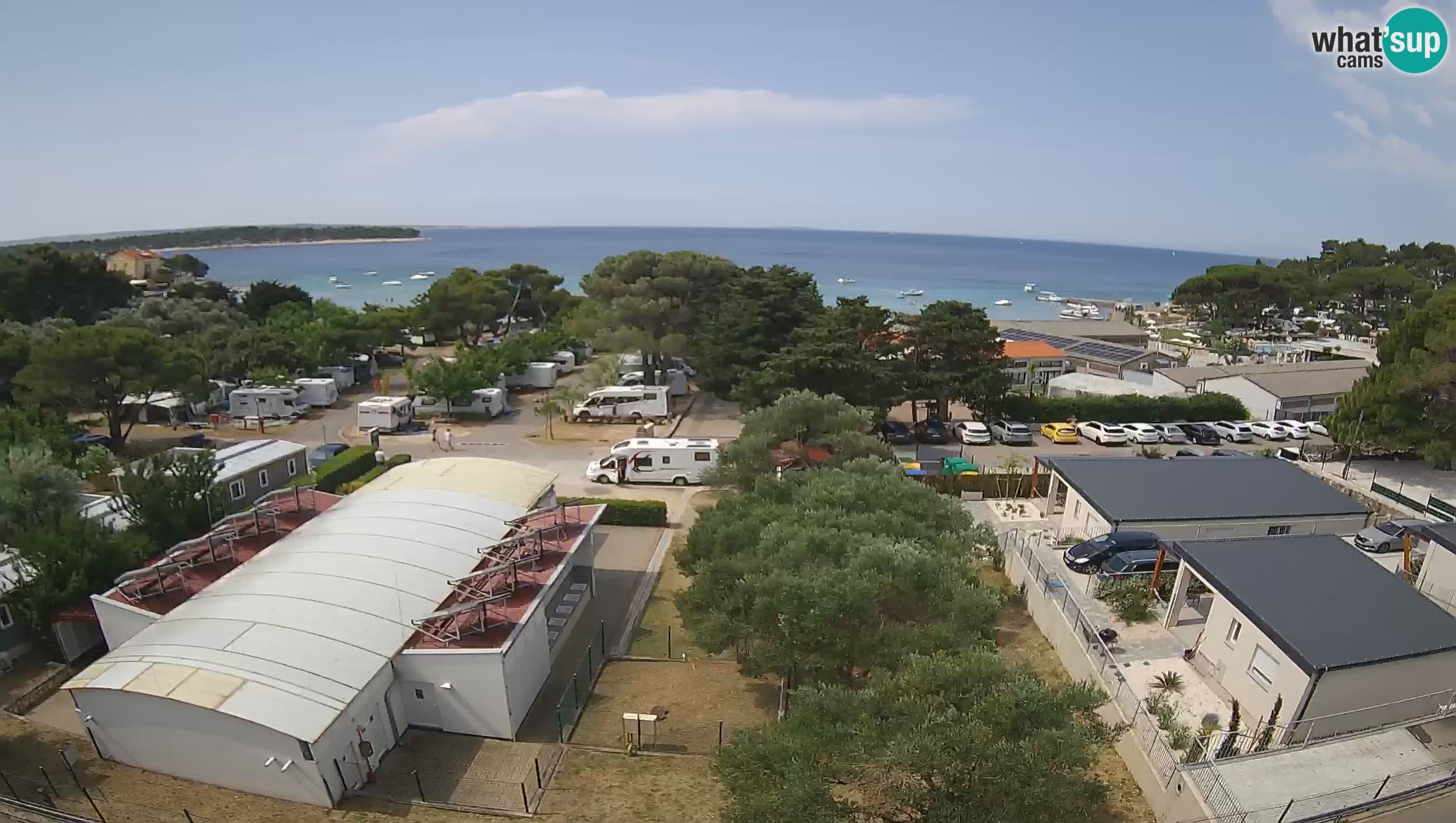Banjol Webcam Rab island – Deltas Apartments