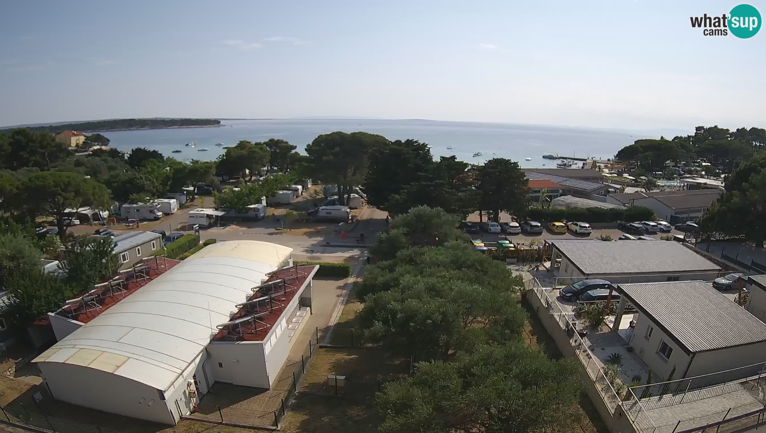 Banjol spletna kamera Rab – Deltas Apartmani