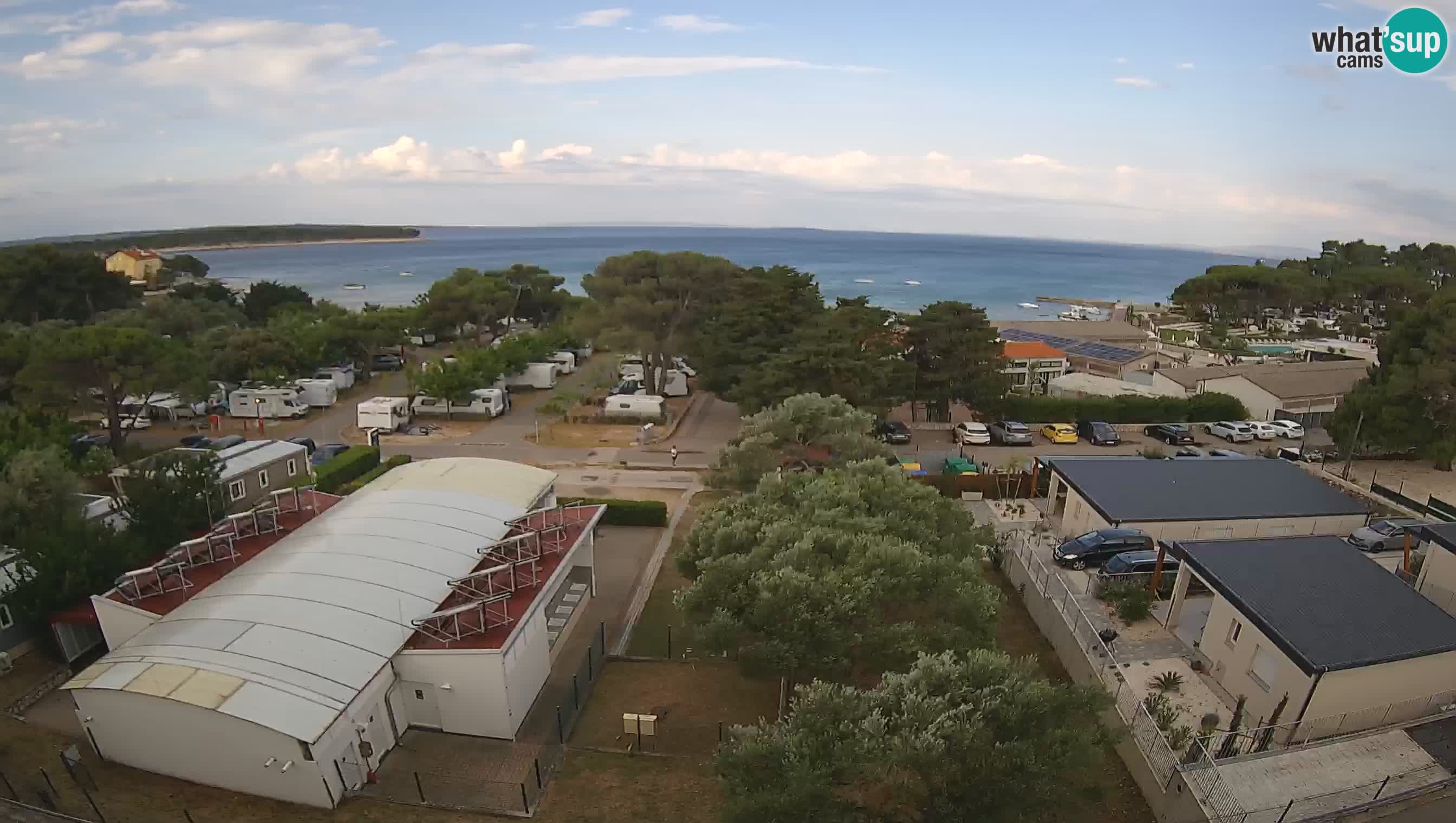 Banjol Webcam Rab island – Deltas Apartments