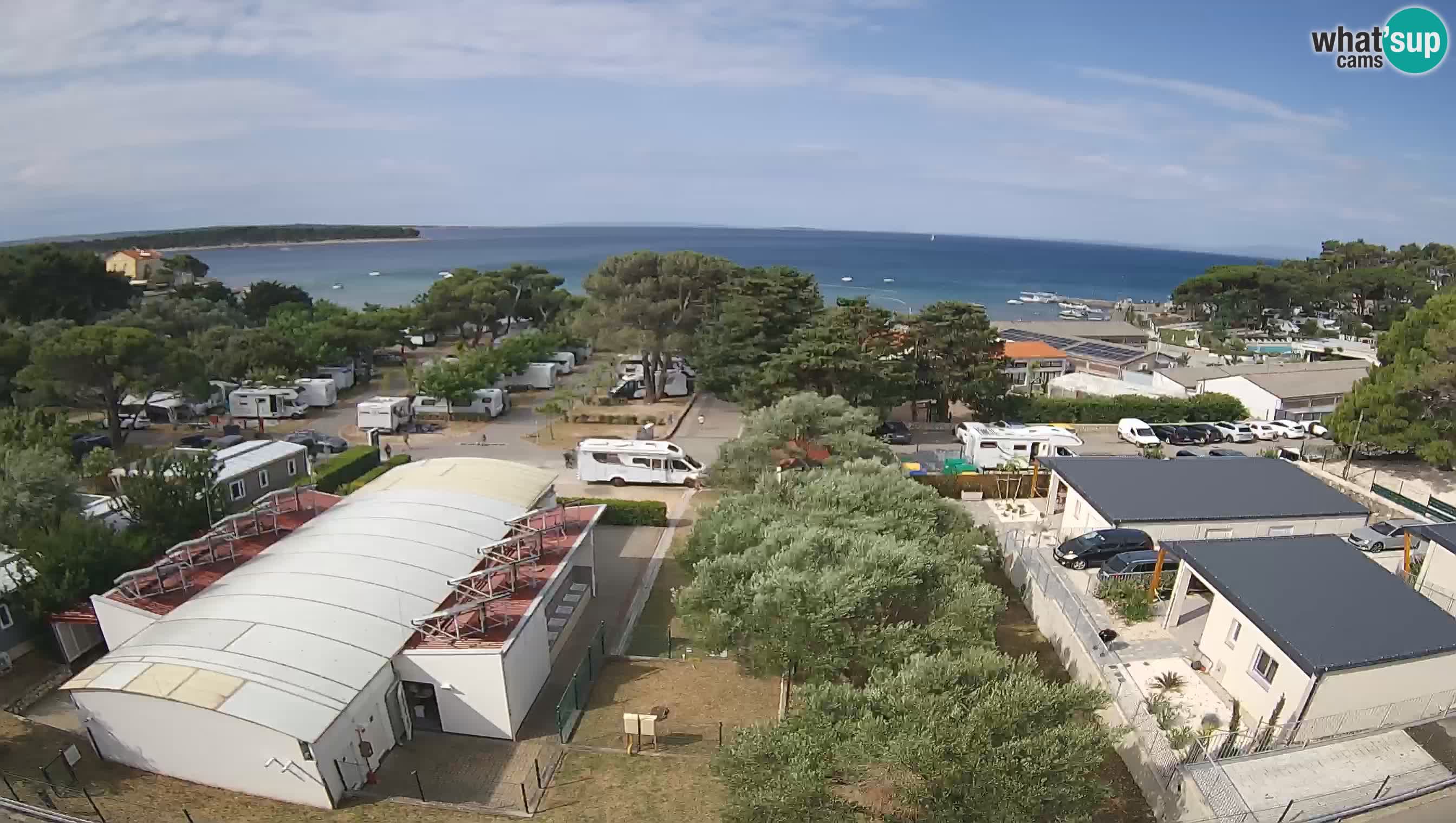 Banjol Webcam Rab island – Deltas Apartments