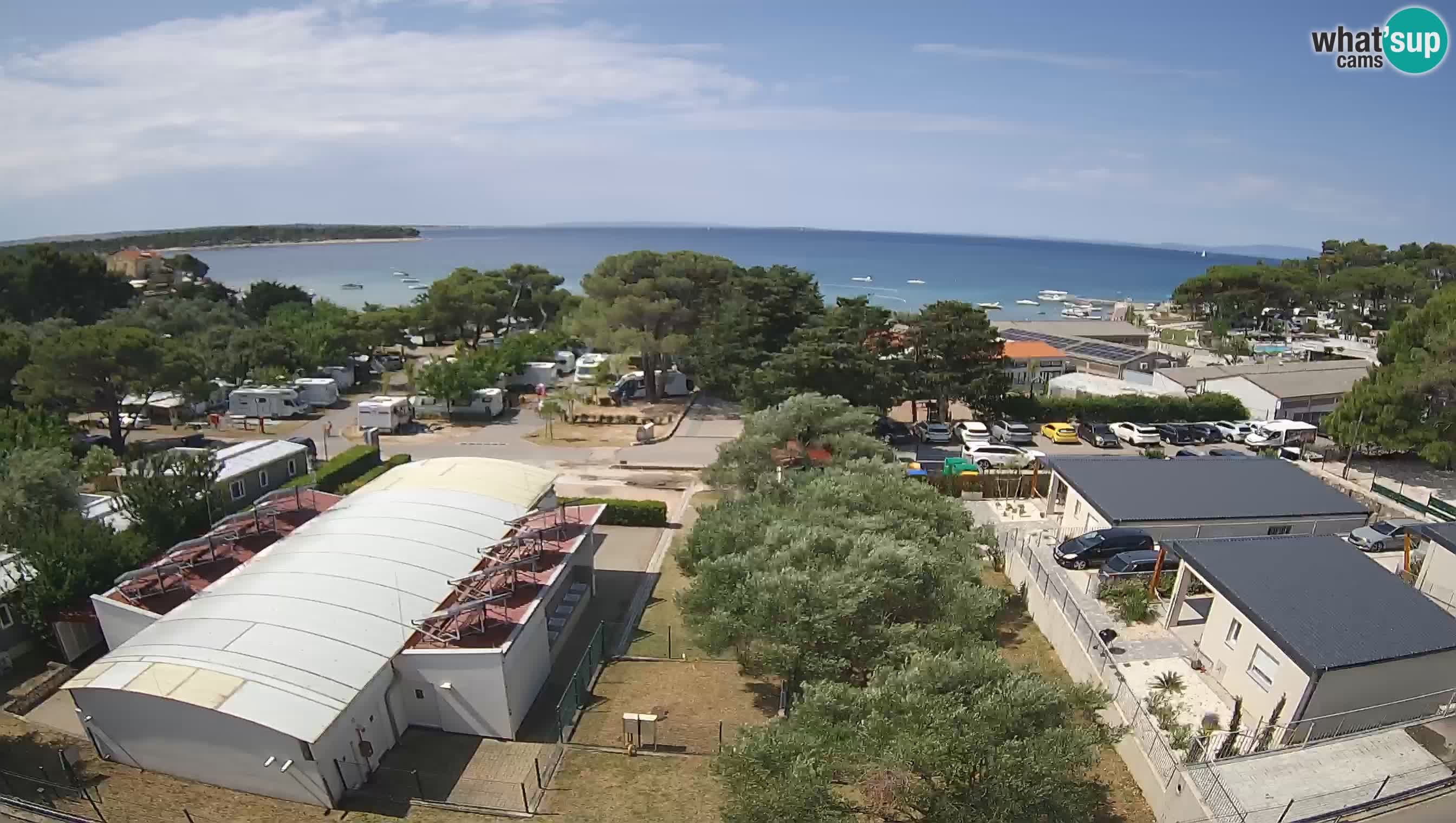 Banjol Webcam Rab island – Deltas Apartments
