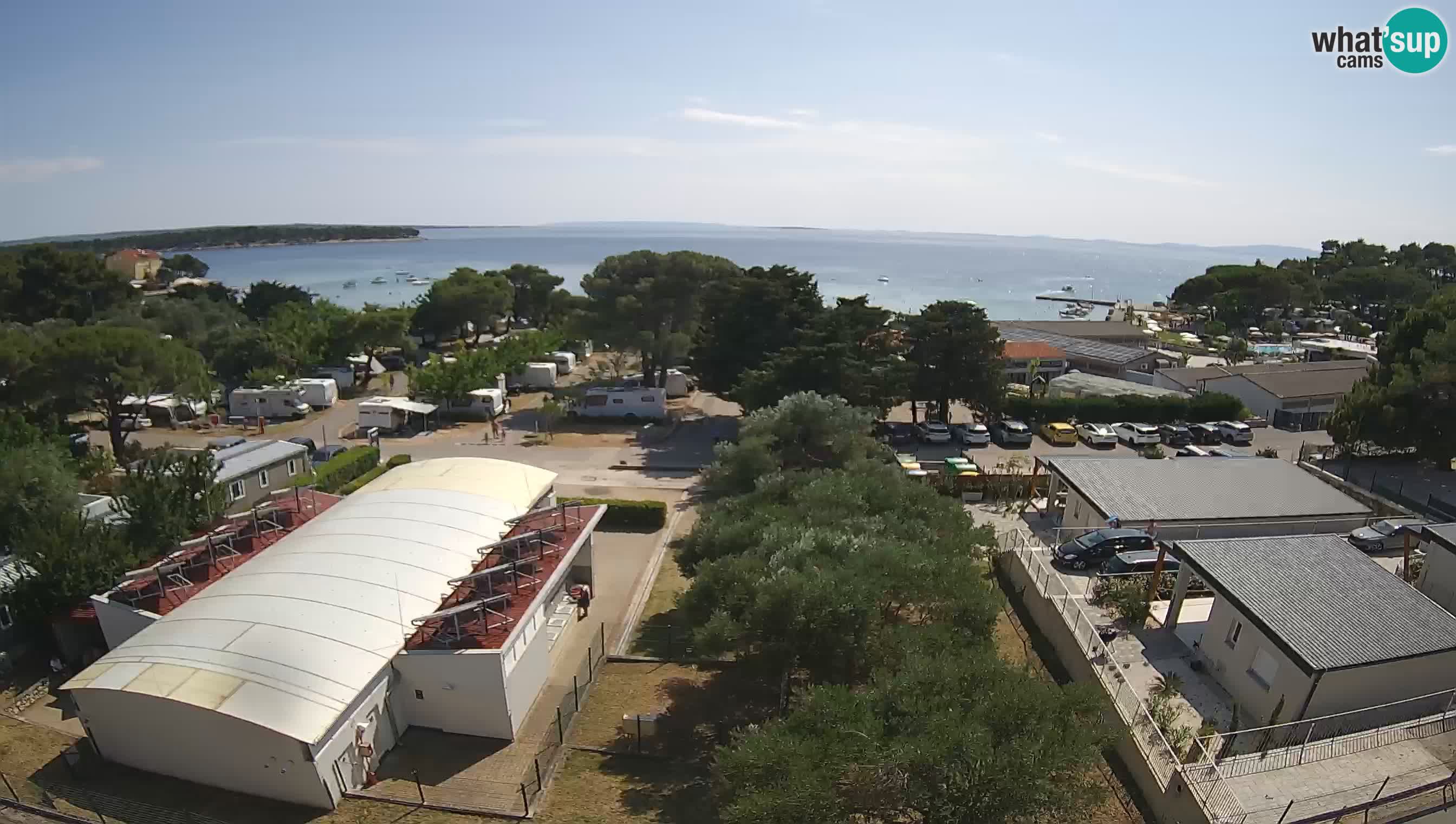 Banjol Webcam Rab island – Deltas Apartments