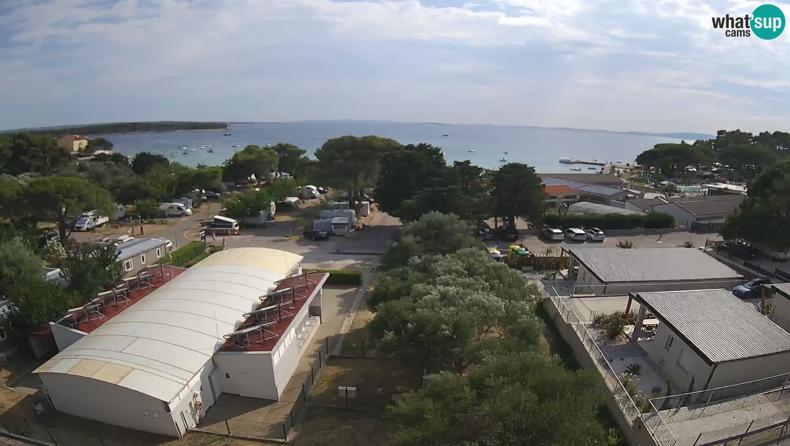 Banjol spletna kamera Rab – Deltas Apartmani