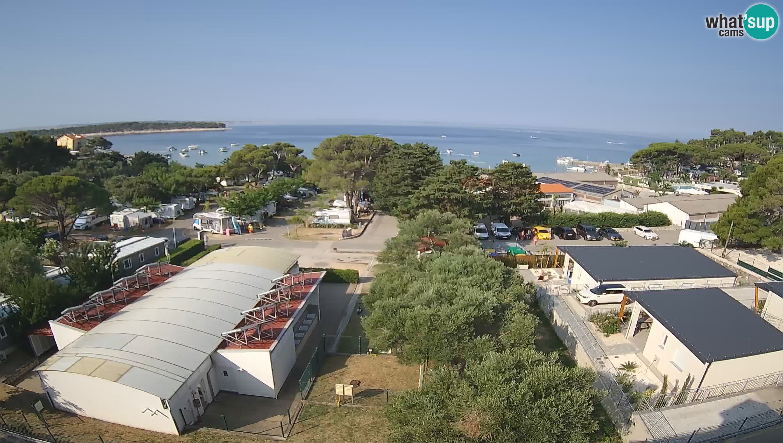Banjol Webcam Rab island – Deltas Apartments