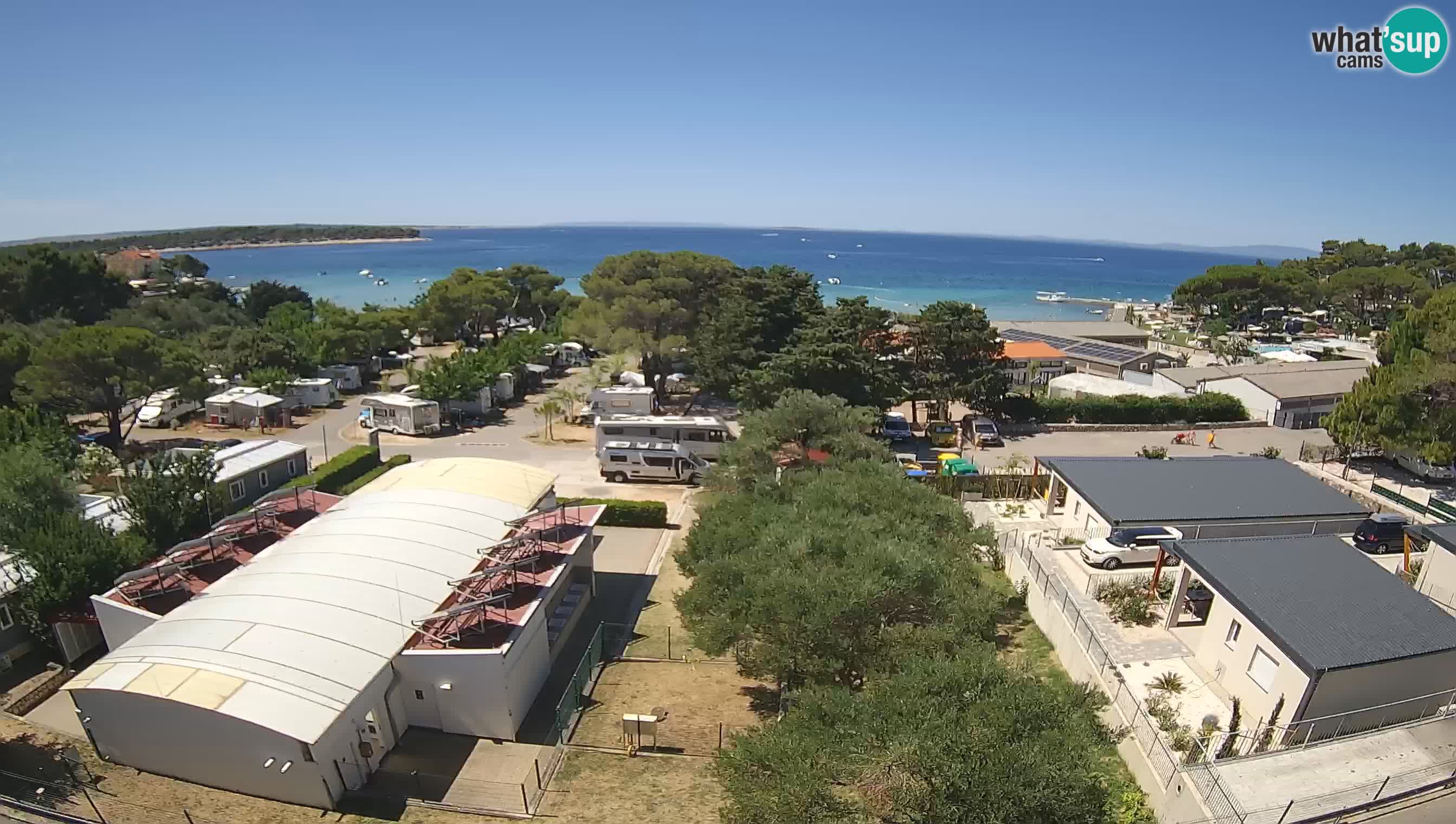 Banjol Webcam Rab island – Deltas Apartments