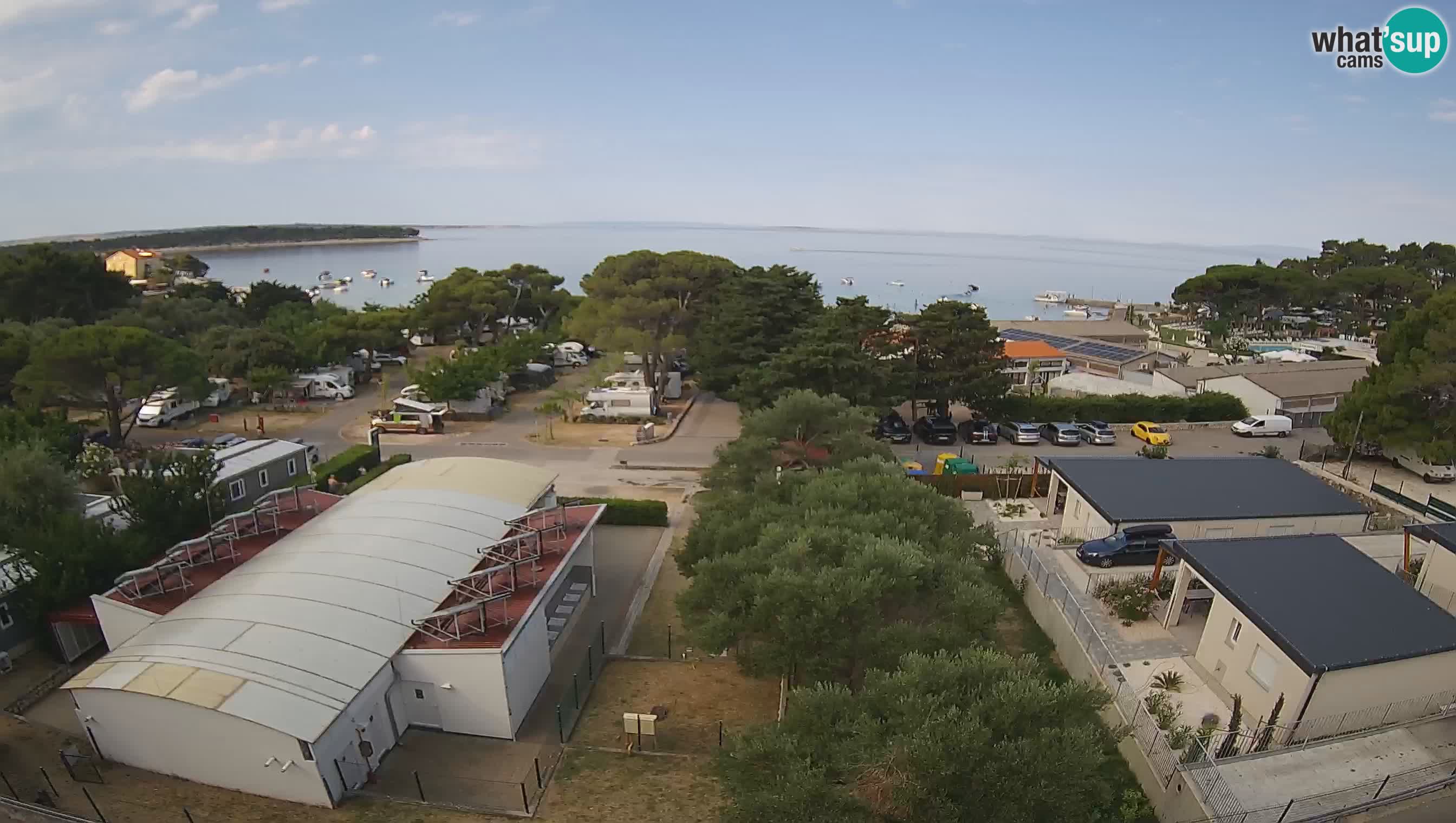 Banjol spletna kamera Rab – Deltas Apartmani
