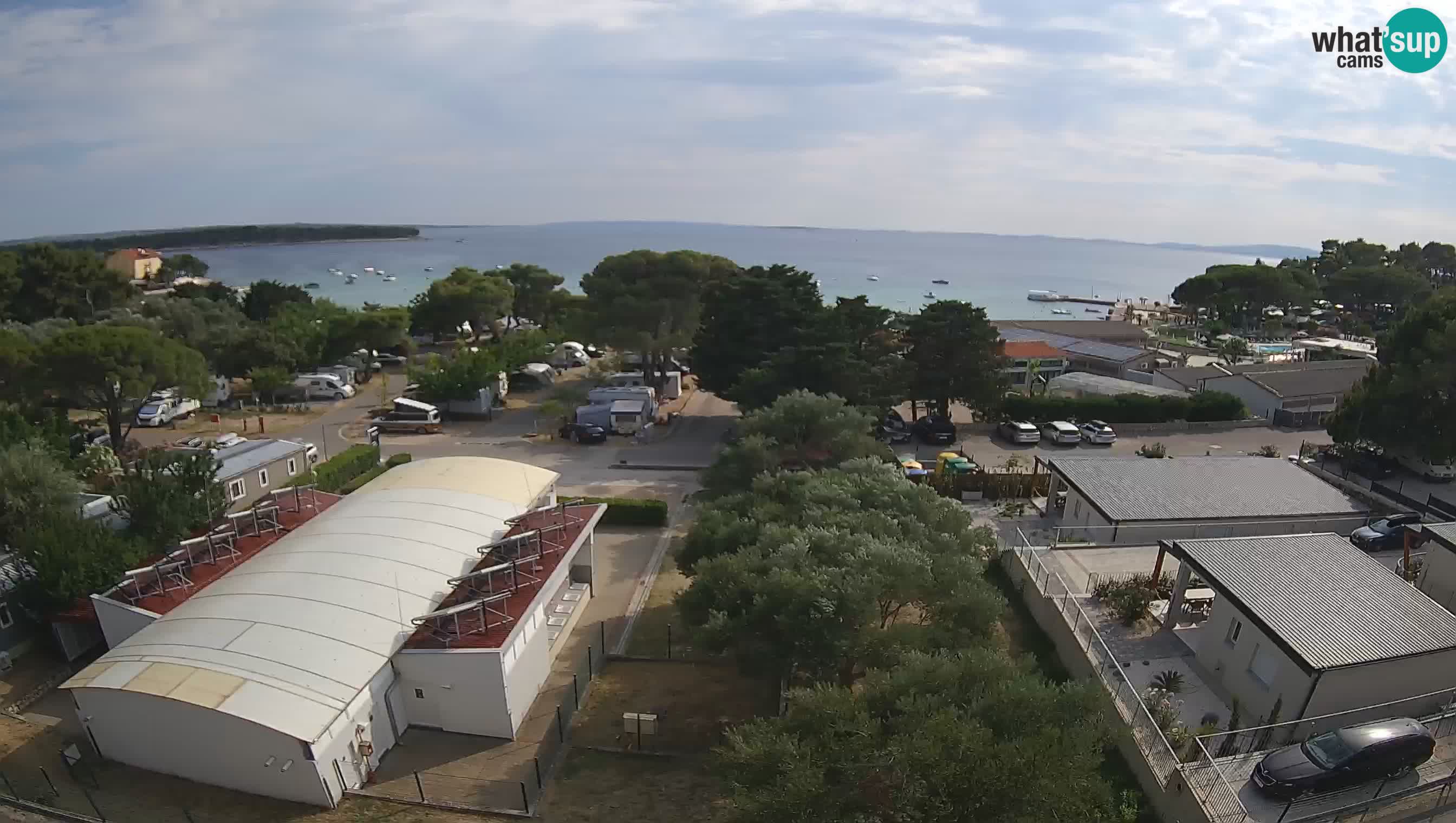 Banjol Webcam Rab island – Deltas Apartments