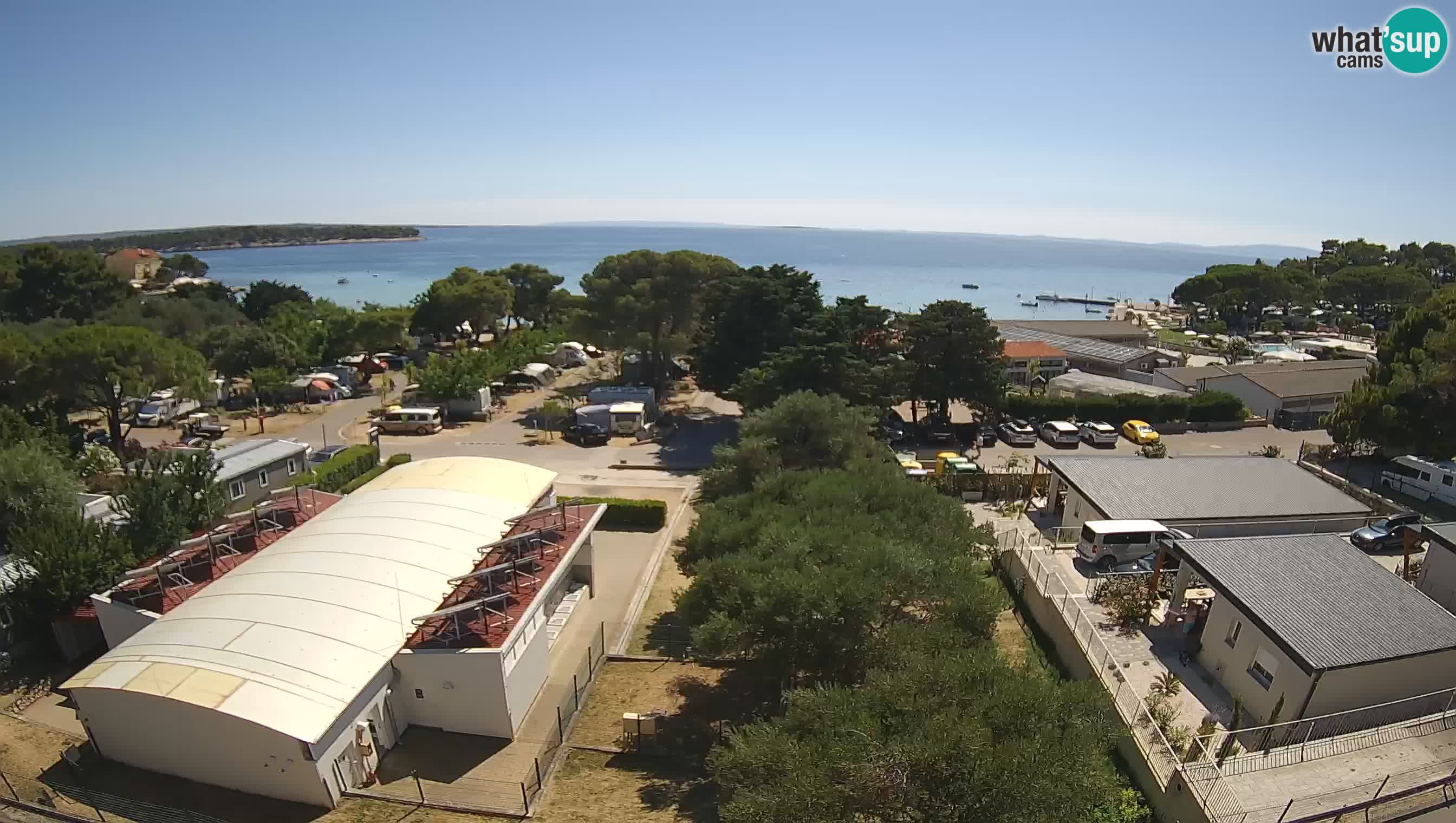 Banjol Webcam Rab island – Deltas Apartments
