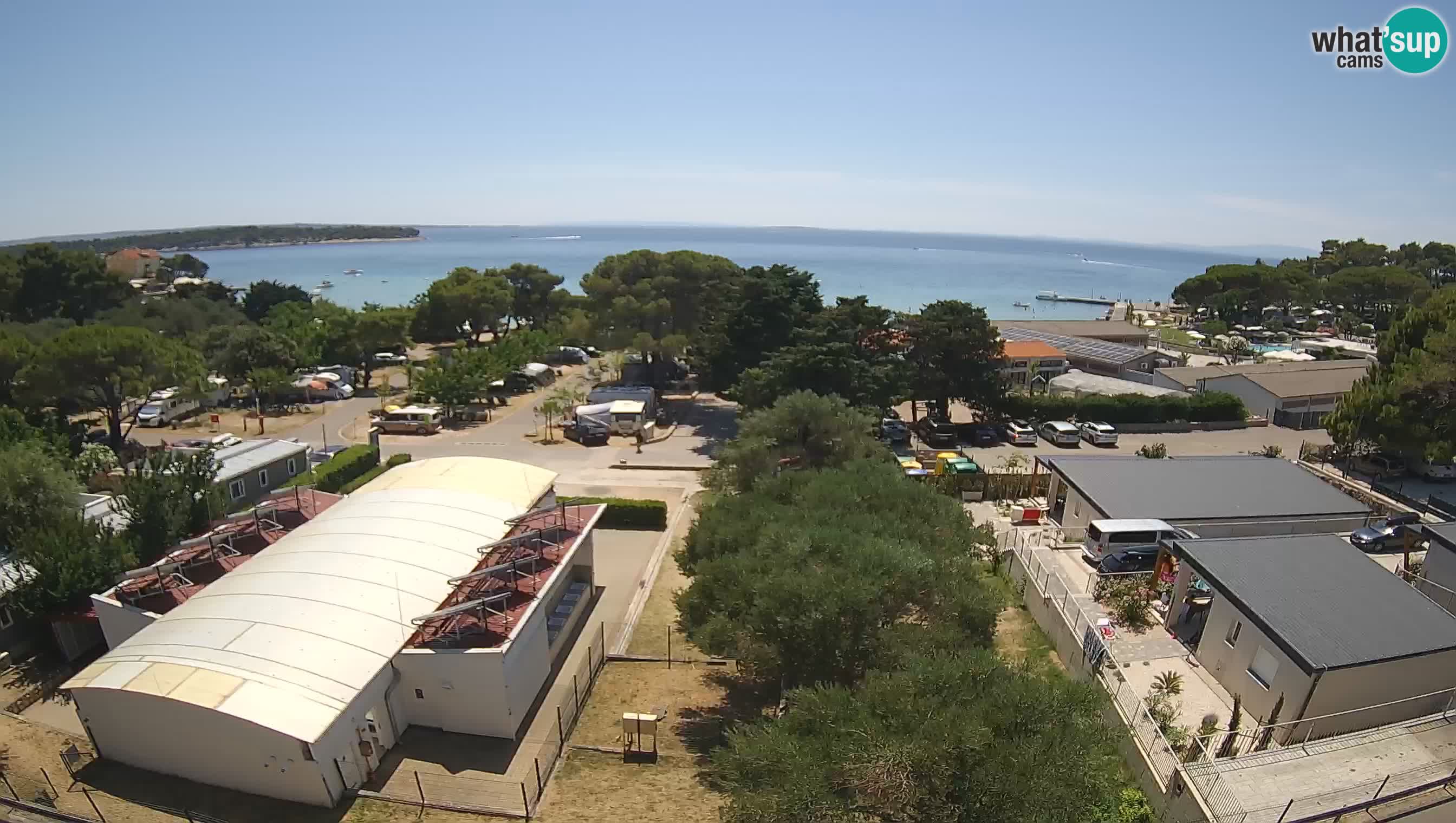 Banjol Webcam Rab island – Deltas Apartments