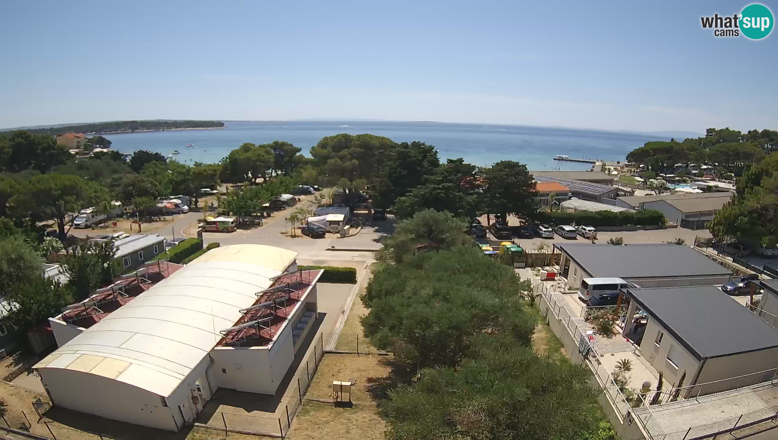 Banjol Webcam Rab island – Deltas Apartments