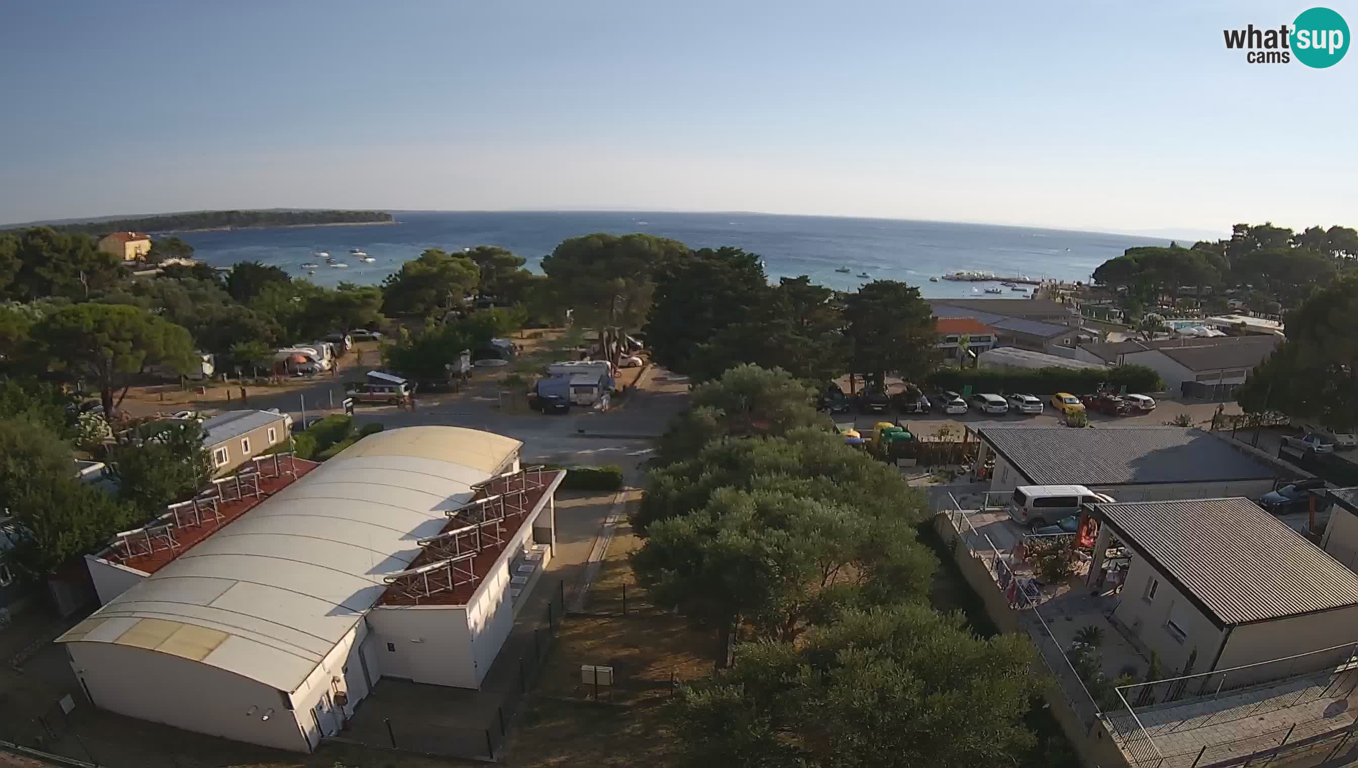Banjol Webcam Rab island – Deltas Apartments
