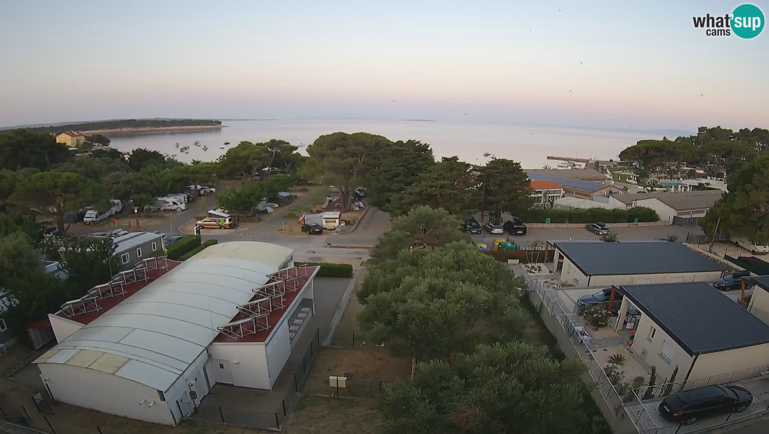 Banjol Webcam Rab island – Deltas Apartments