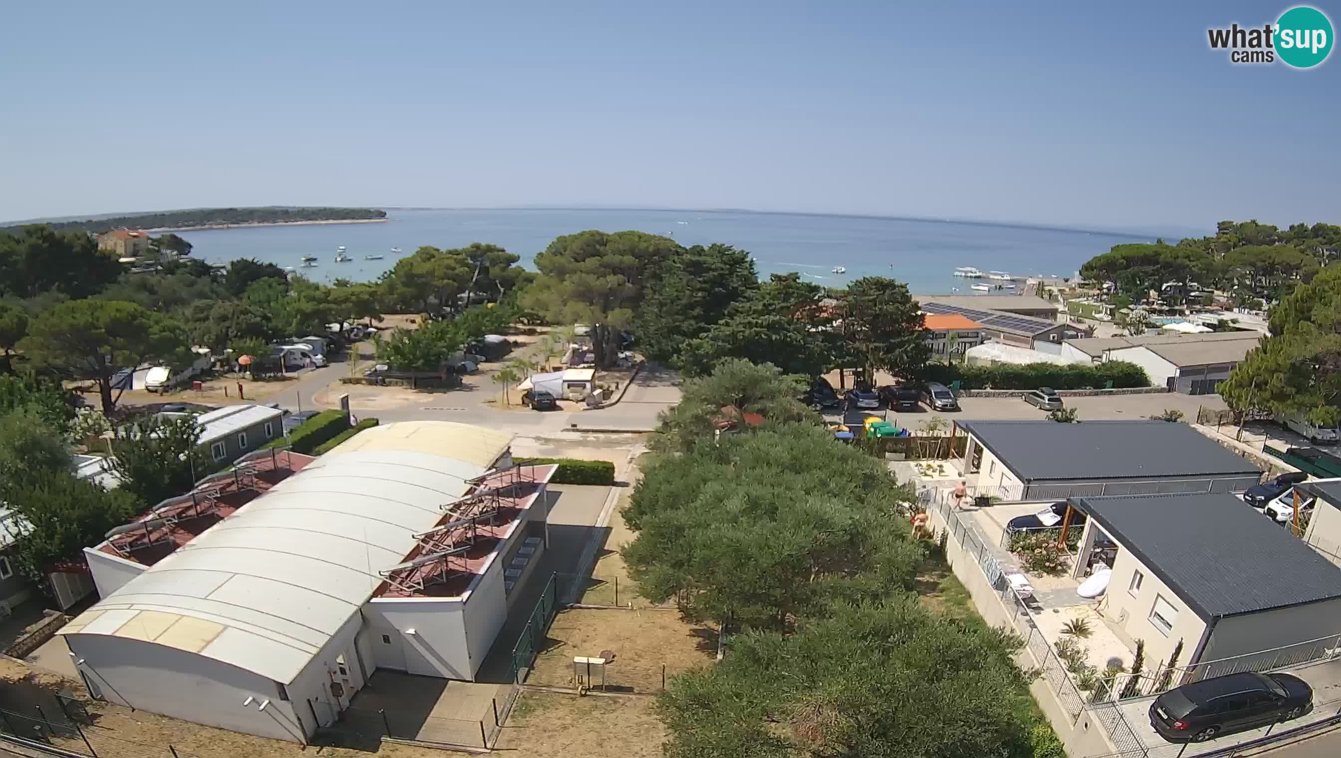 Banjol Webcam Rab island – Deltas Apartments