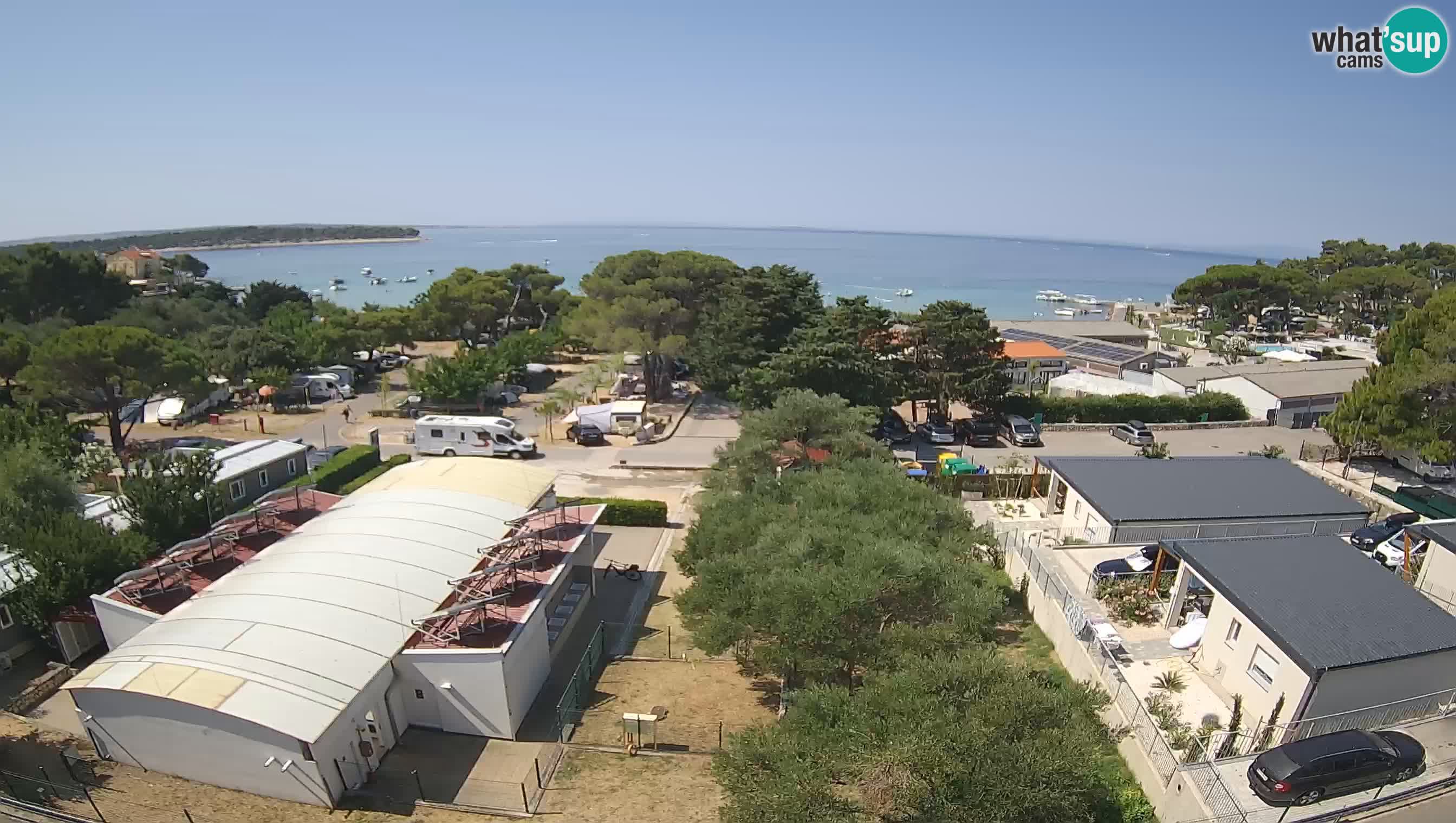 Banjol Webcam Rab island – Deltas Apartments