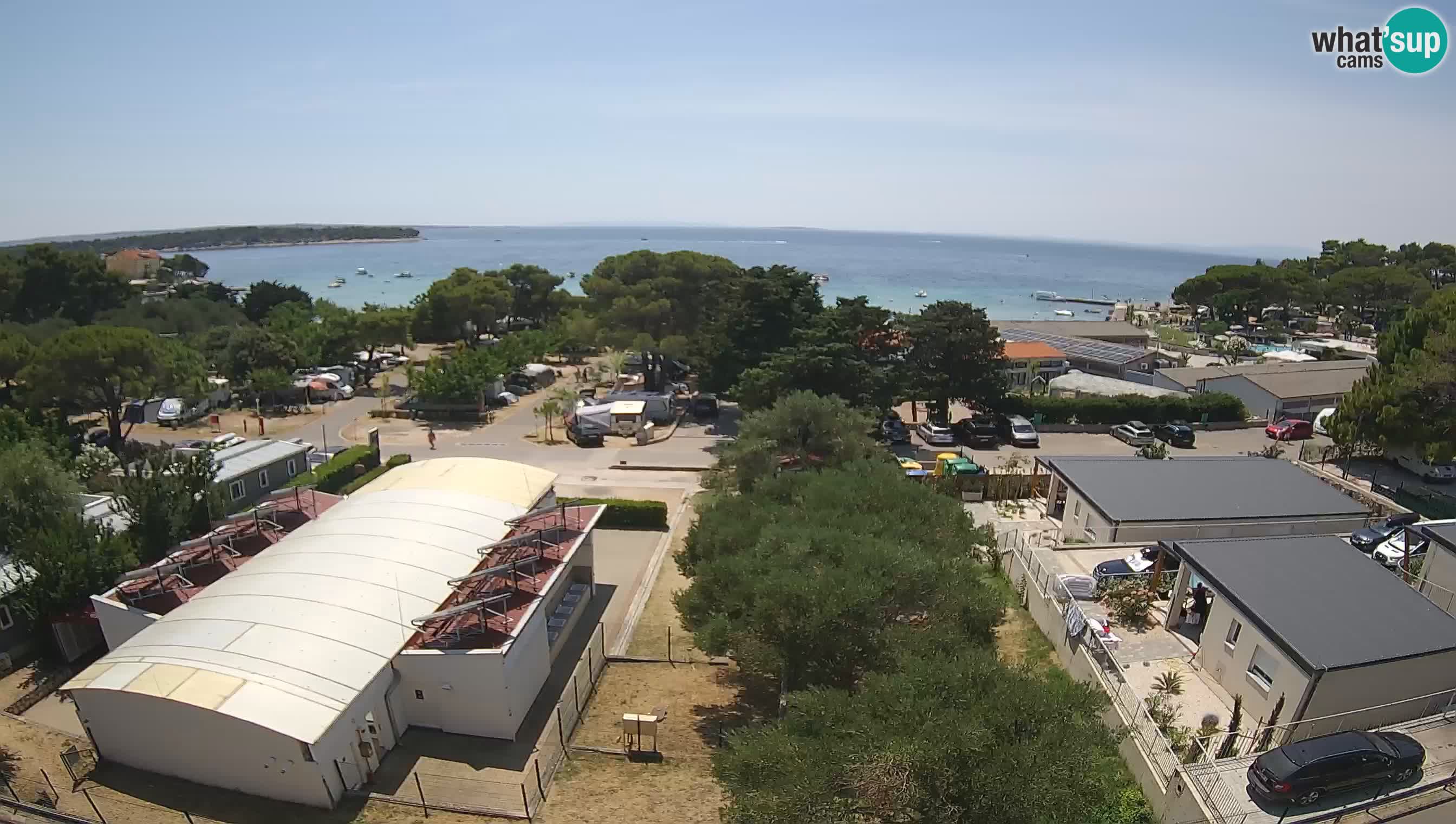 Banjol web kamera Rab – Deltas Apartmani
