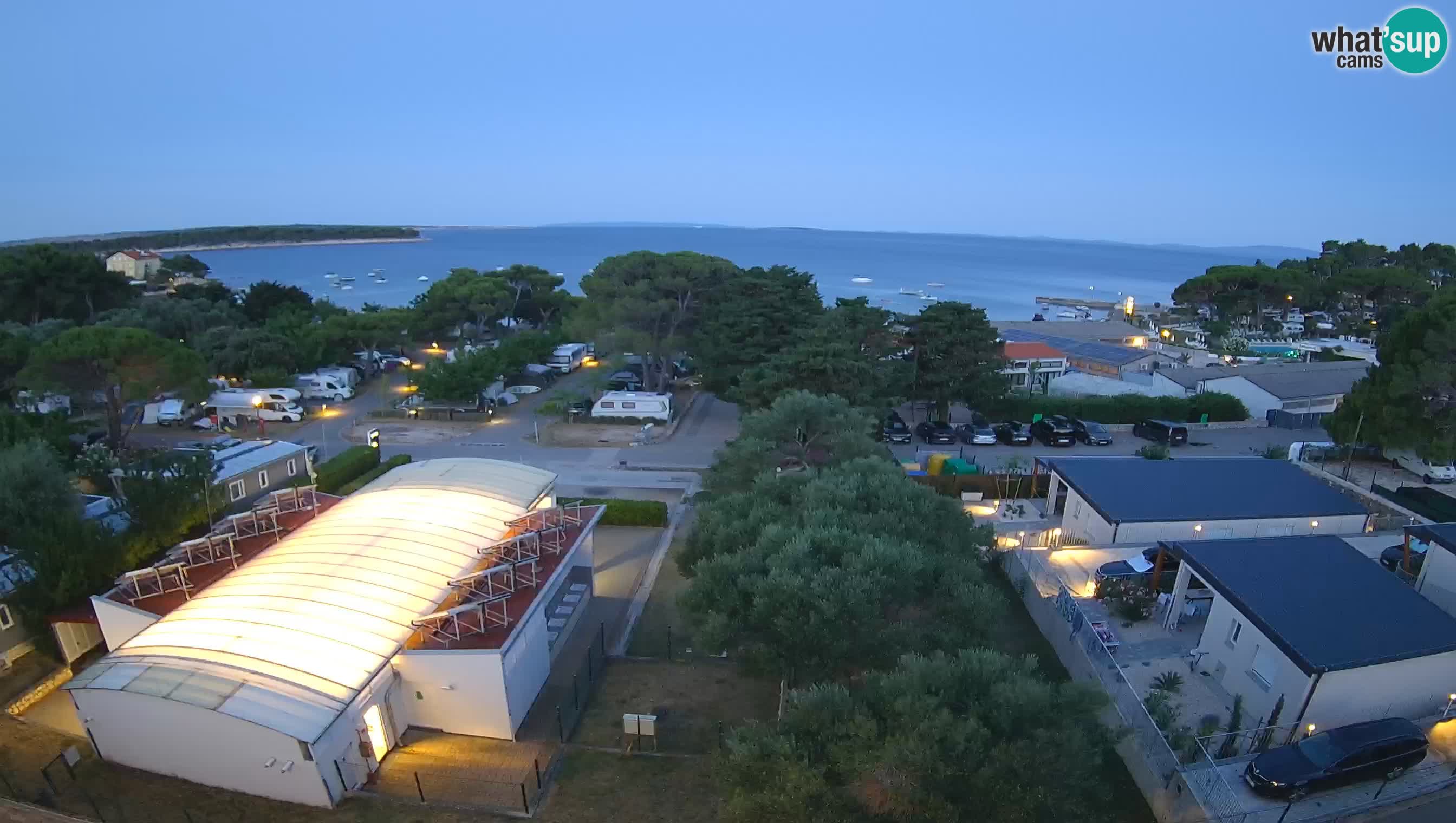 Banjol Webcam Rab island – Deltas Apartments