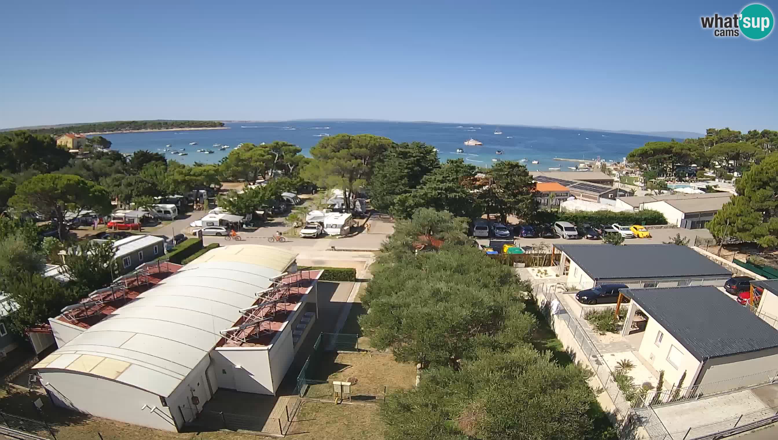 Banjol Webcam Rab island – Deltas Apartments