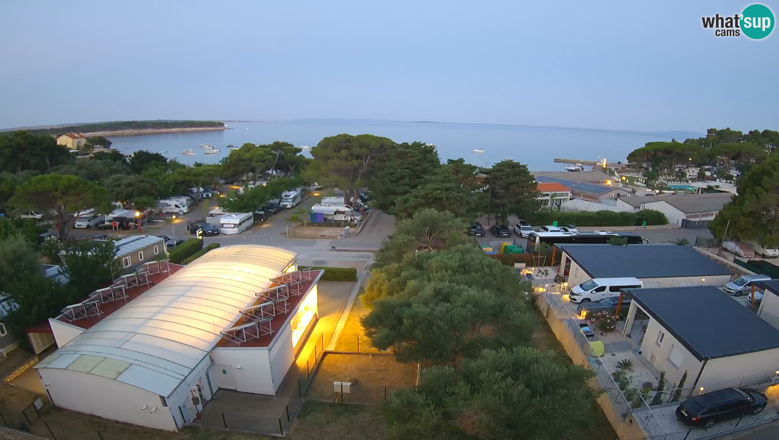 Banjol Webcam Rab island – Deltas Apartments