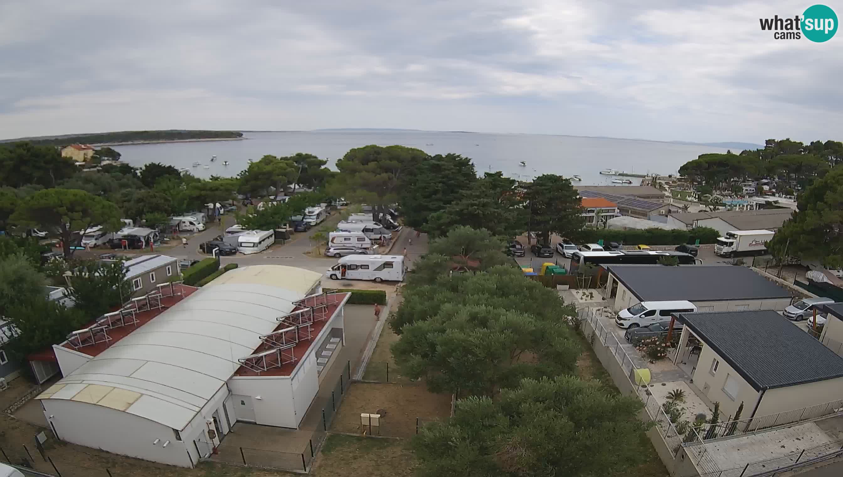 Banjol spletna kamera Rab – Deltas Apartmani