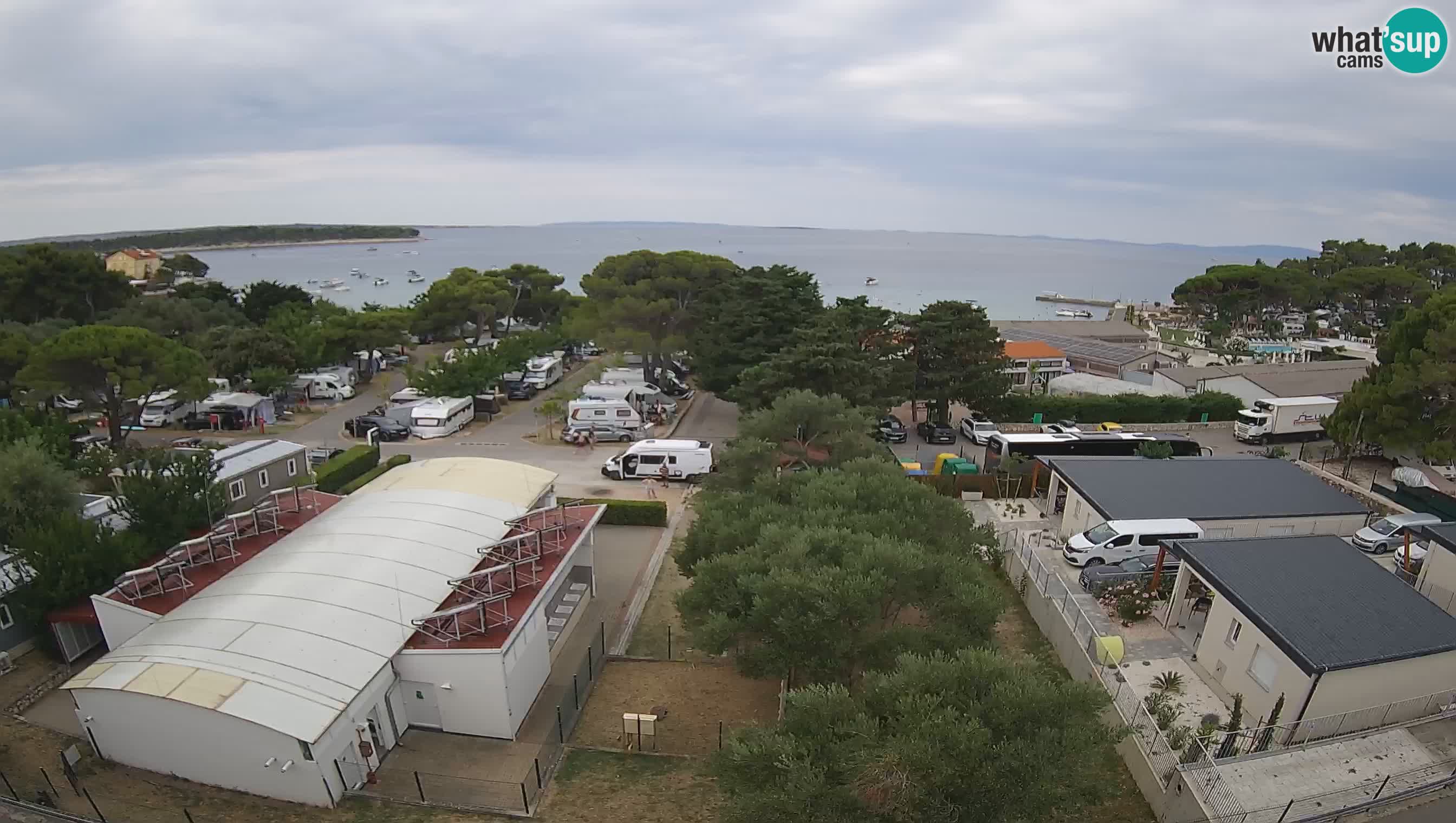 Banjol Webcam Rab island – Deltas Apartments