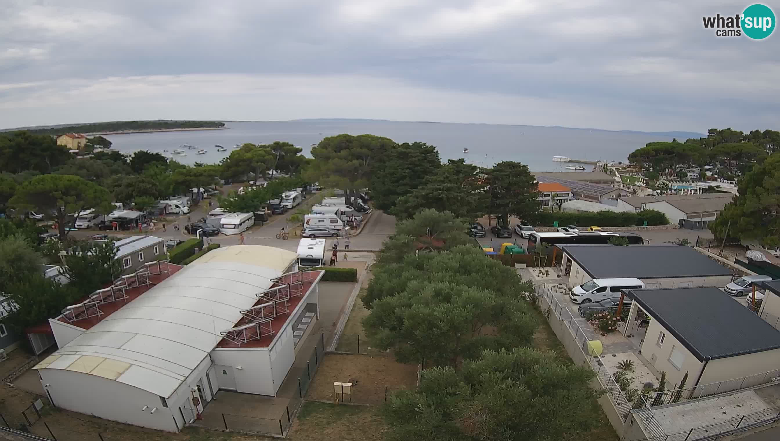 Banjol Webcam Rab island – Deltas Apartments
