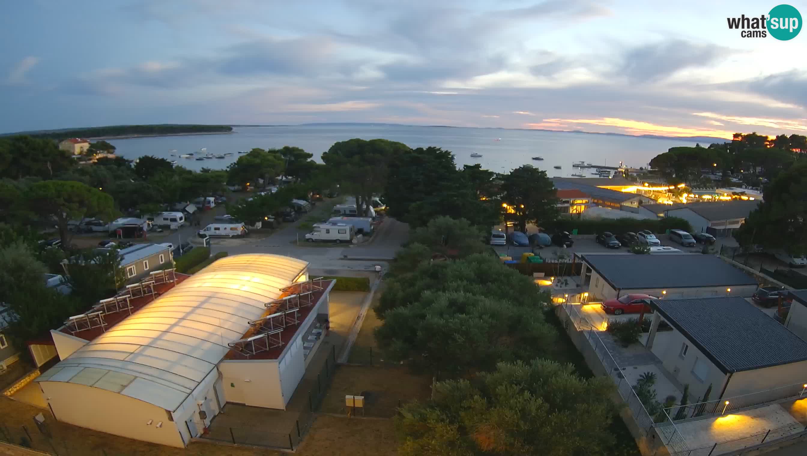Banjol Webcam Rab island – Deltas Apartments