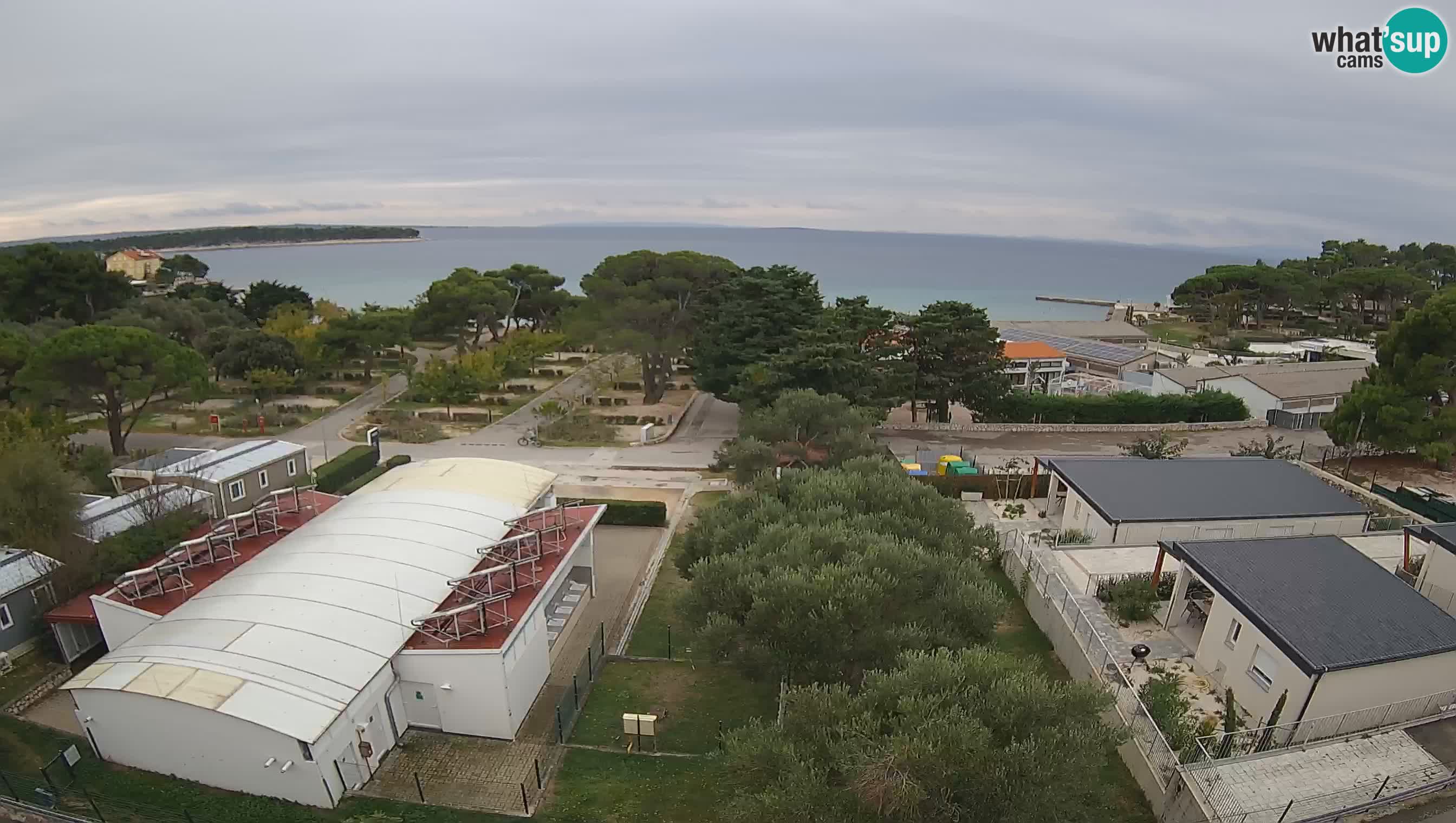 Banjol web kamera Rab – Deltas Apartmani