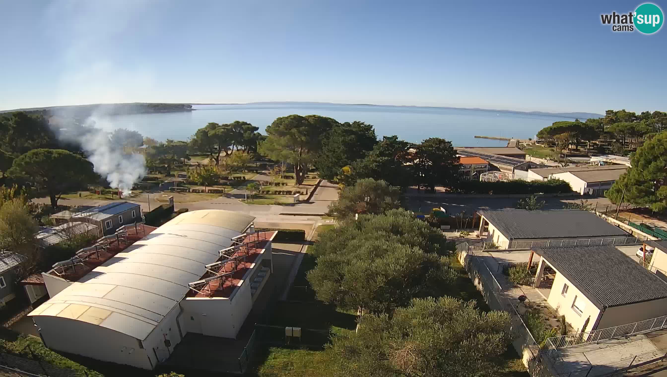 Banjol Webcam Rab island – Deltas Apartments