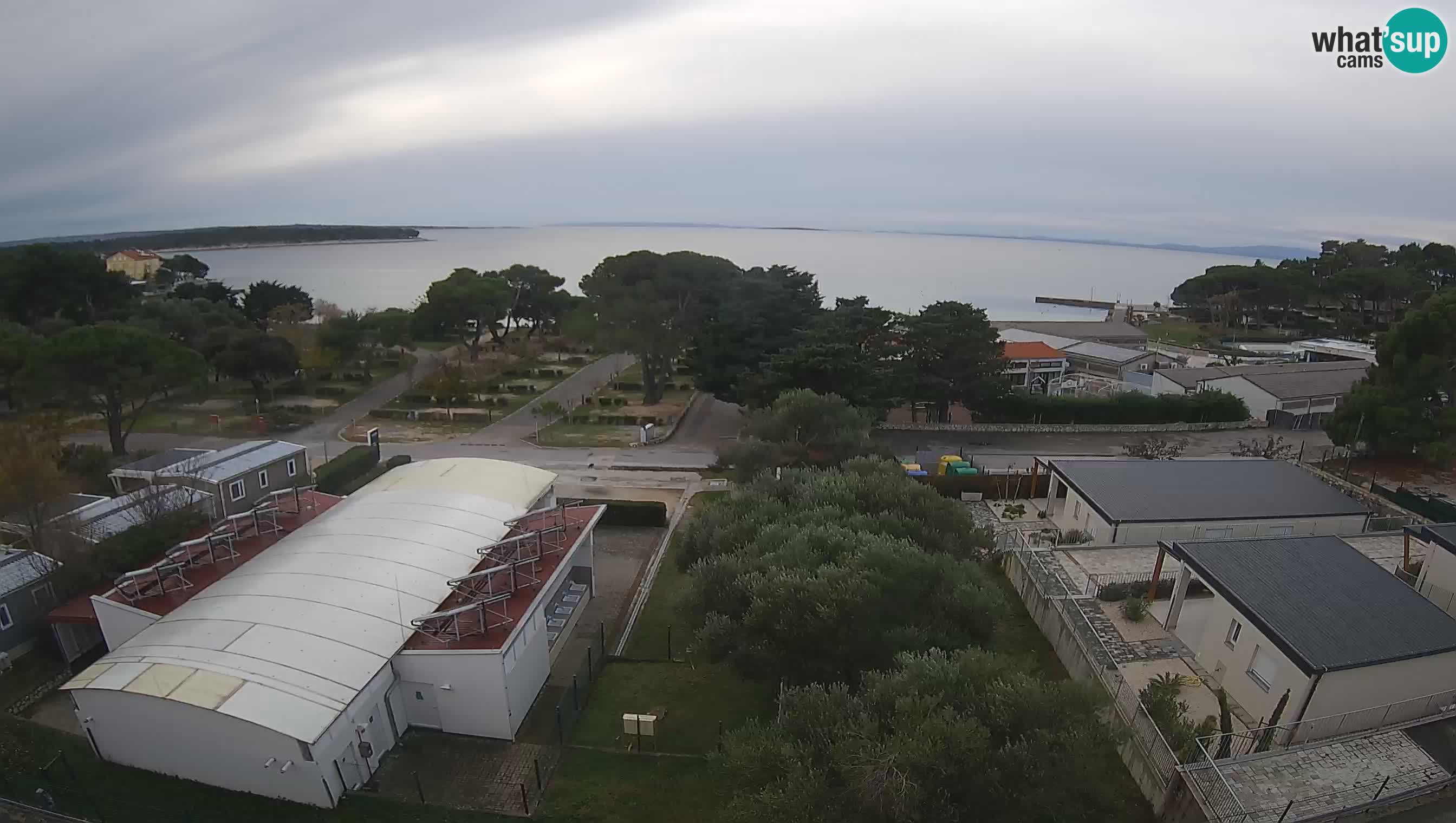 Banjol web kamera Rab – Deltas Apartmani