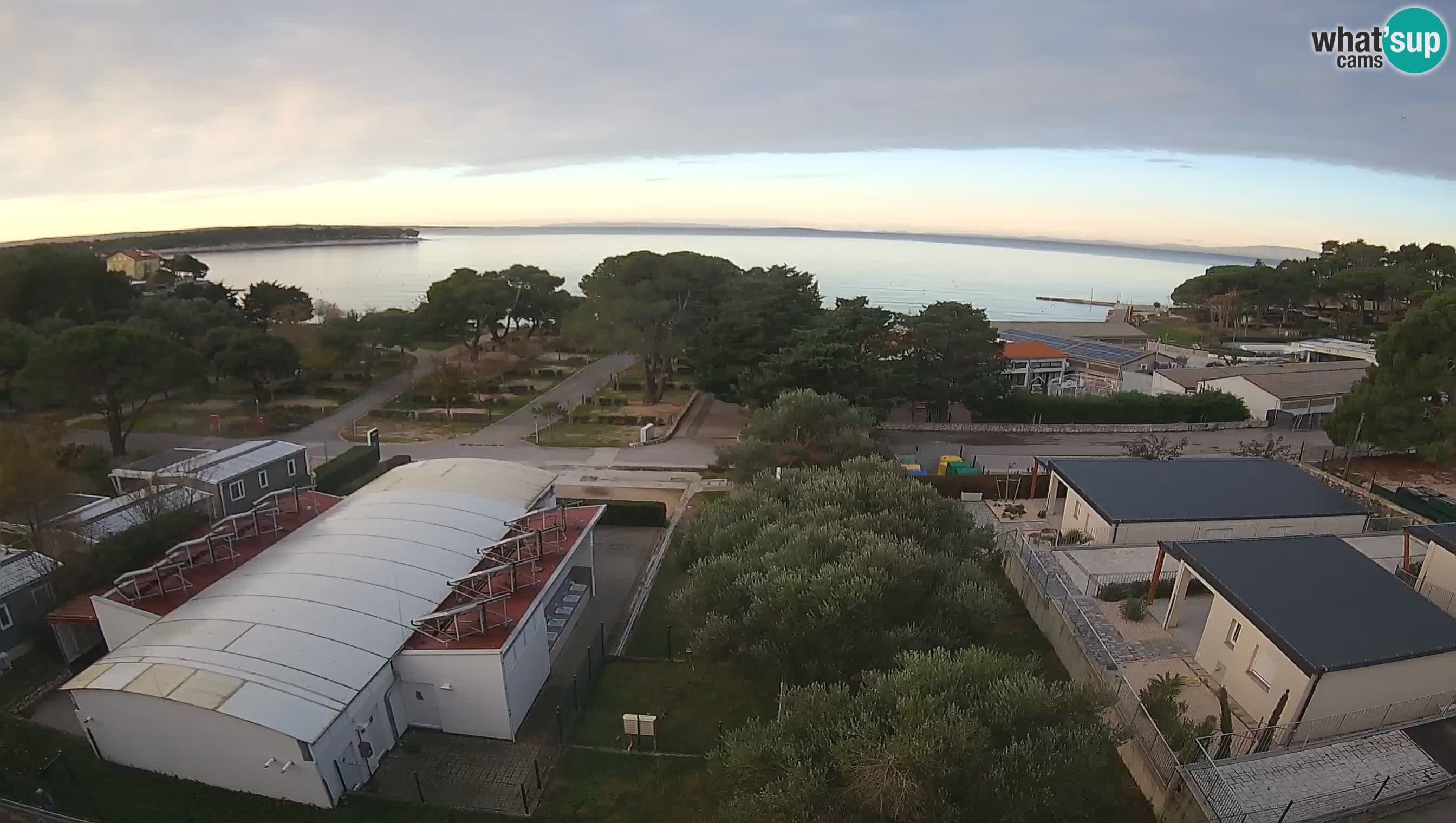 Banjol spletna kamera Rab – Deltas Apartmani