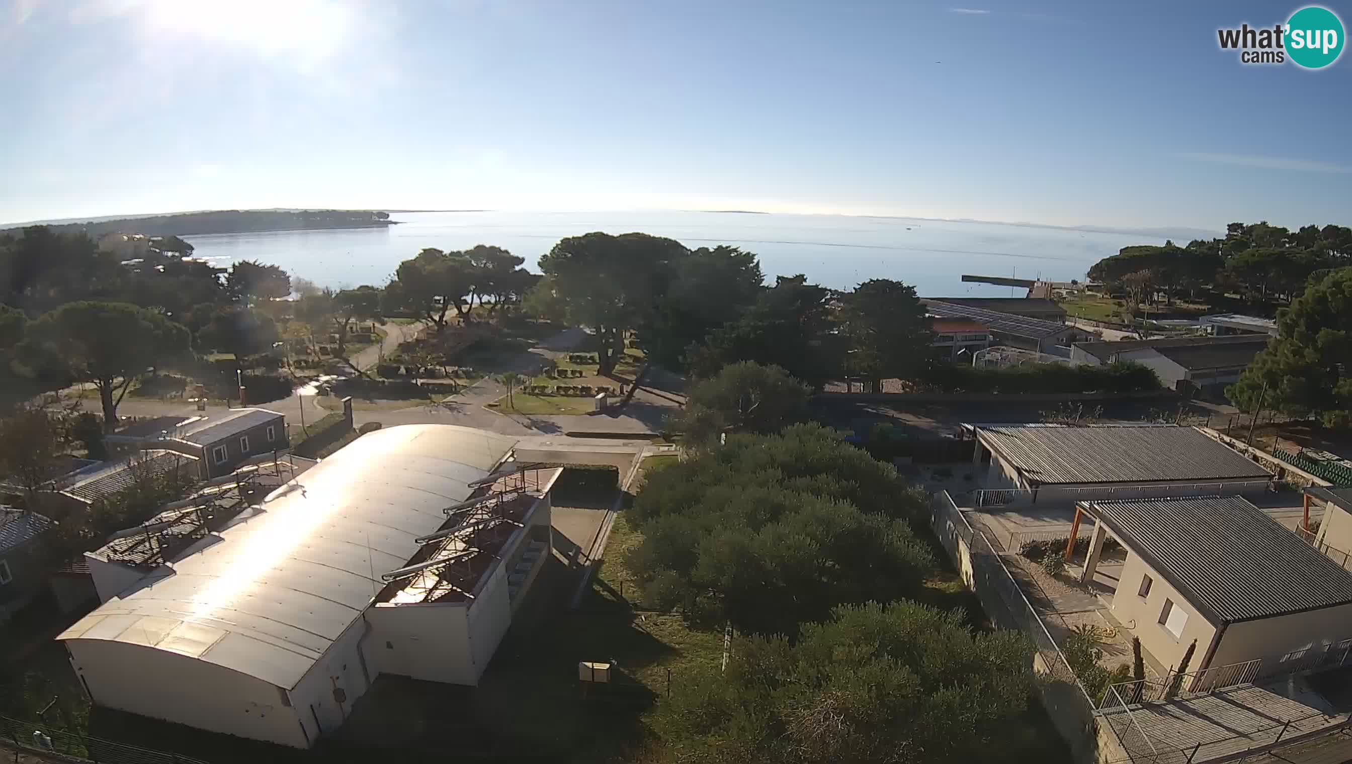 Banjol spletna kamera Rab – Deltas Apartmani