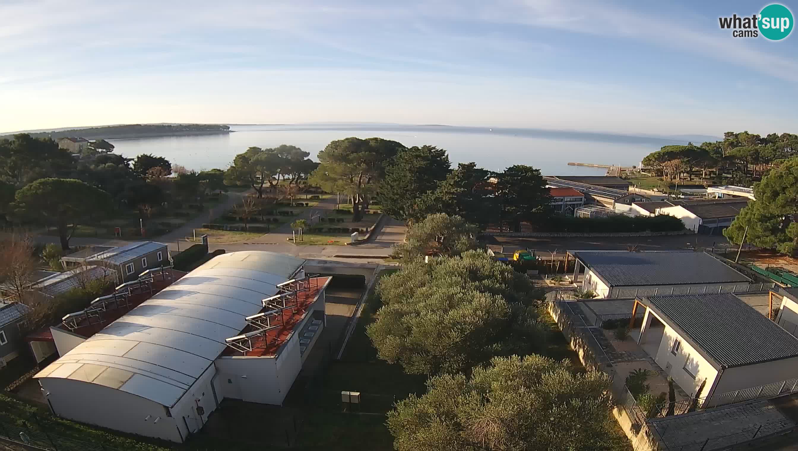 Banjol Webcam Rab island – Deltas Apartments