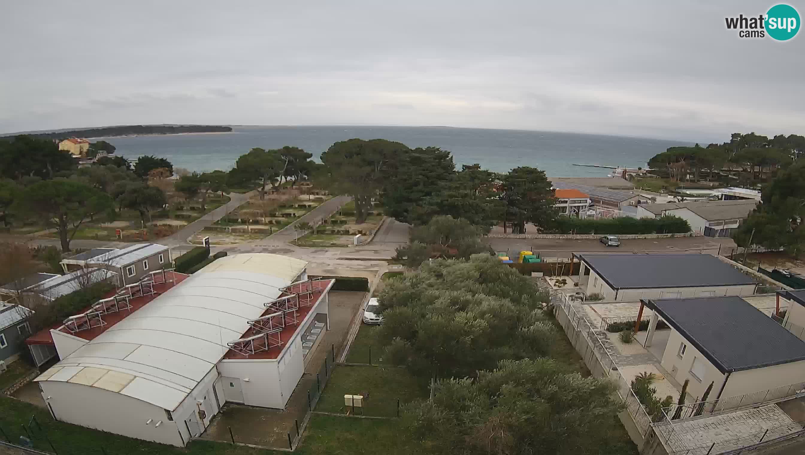 Banjol spletna kamera Rab – Deltas Apartmani