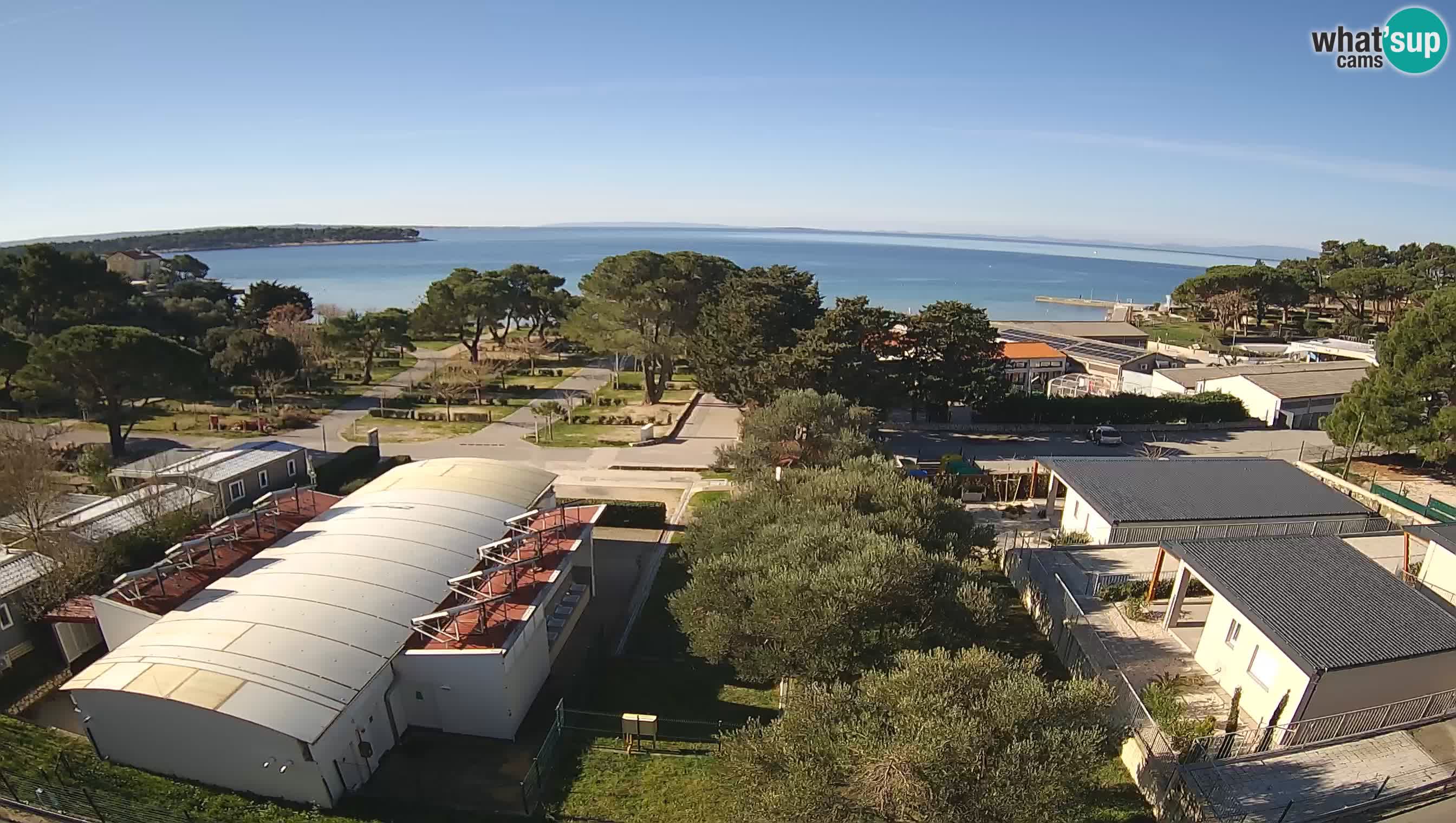 Banjol Webcam Rab island – Deltas Apartments