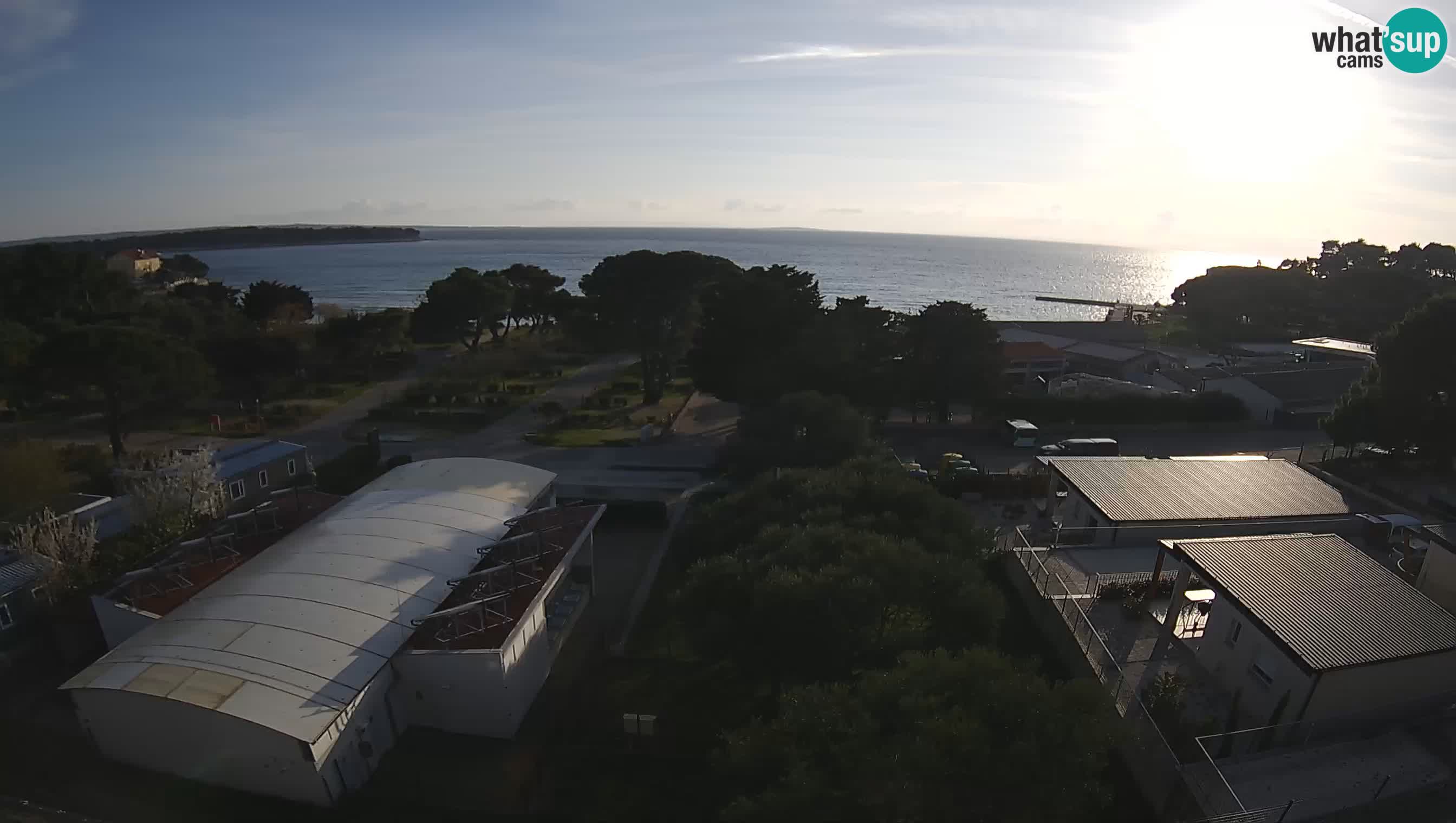 Banjol web kamera Rab – Deltas Apartmani