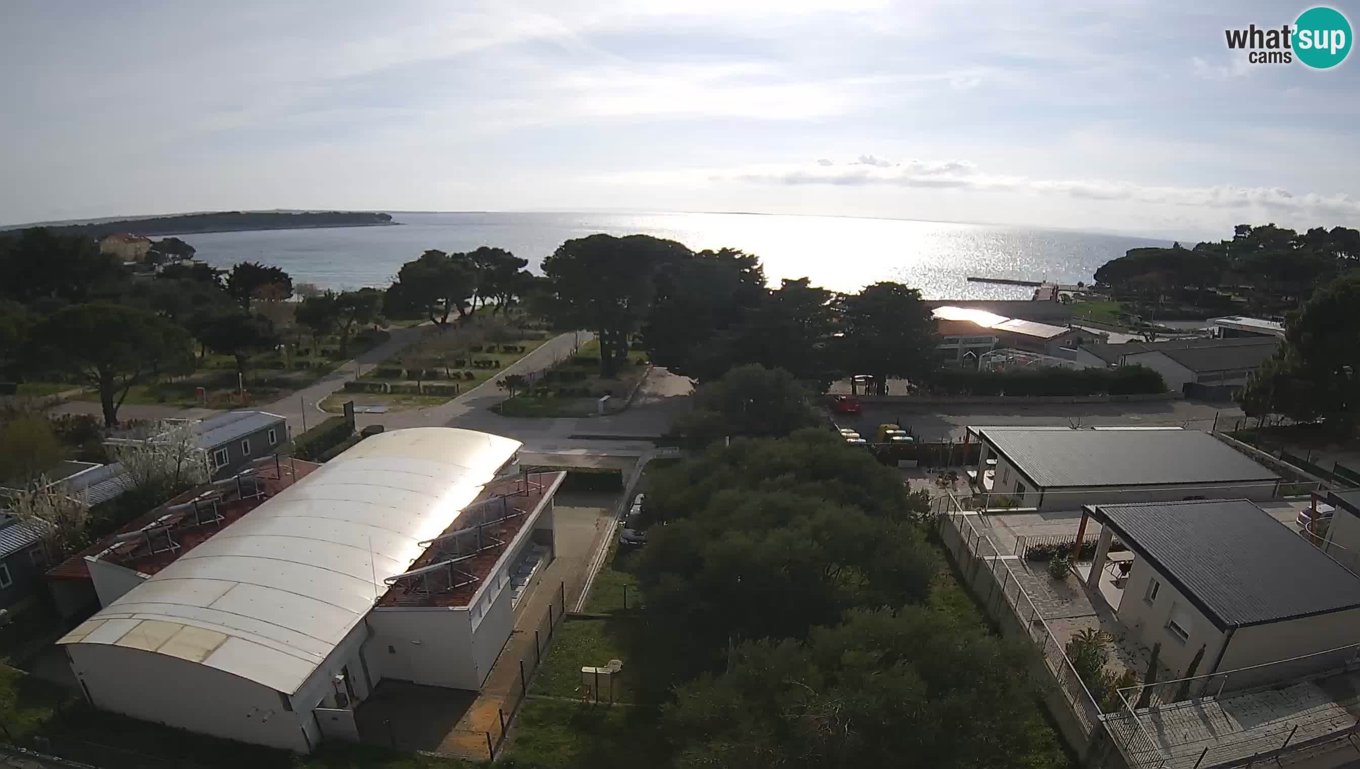 Banjol Webcam Rab island – Deltas Apartments