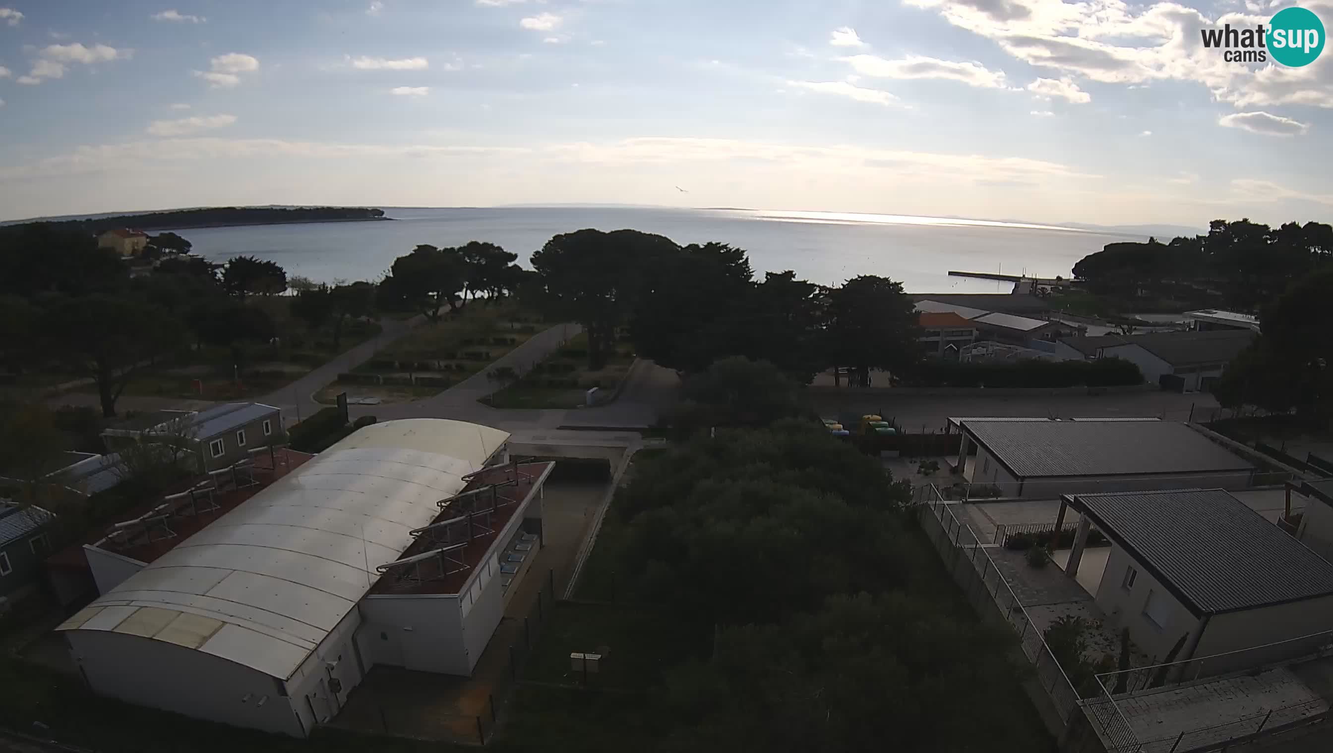 Banjol spletna kamera Rab – Deltas Apartmani