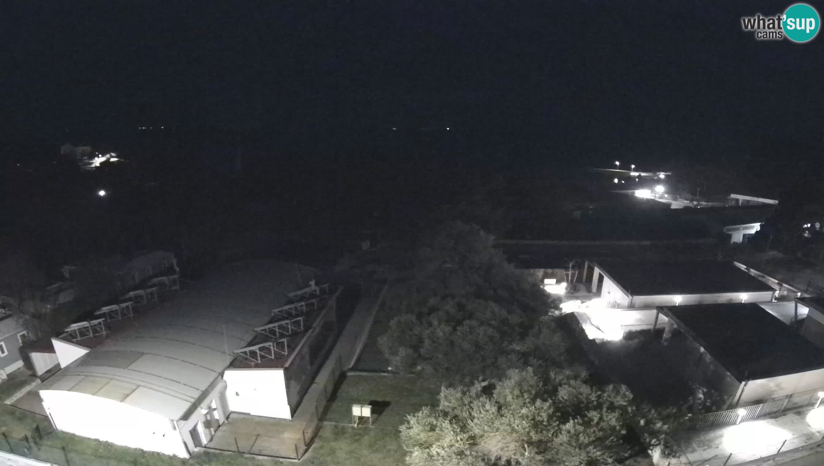 Banjol web kamera Rab – Deltas Apartmani