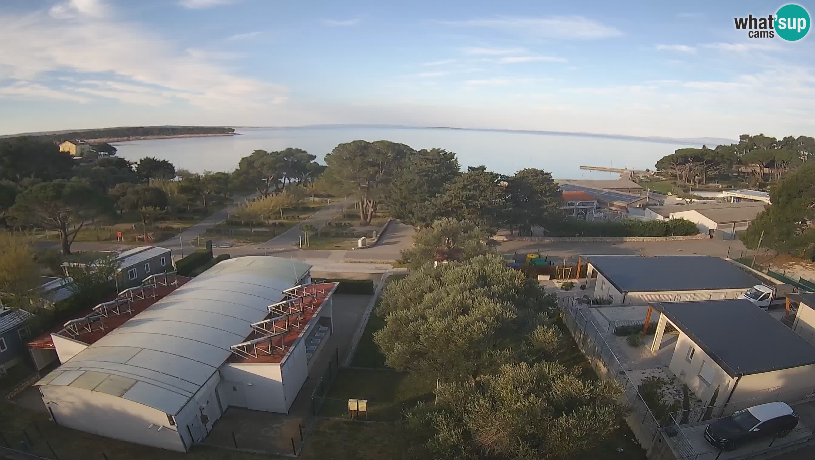 Banjol Webcam Rab island – Deltas Apartments