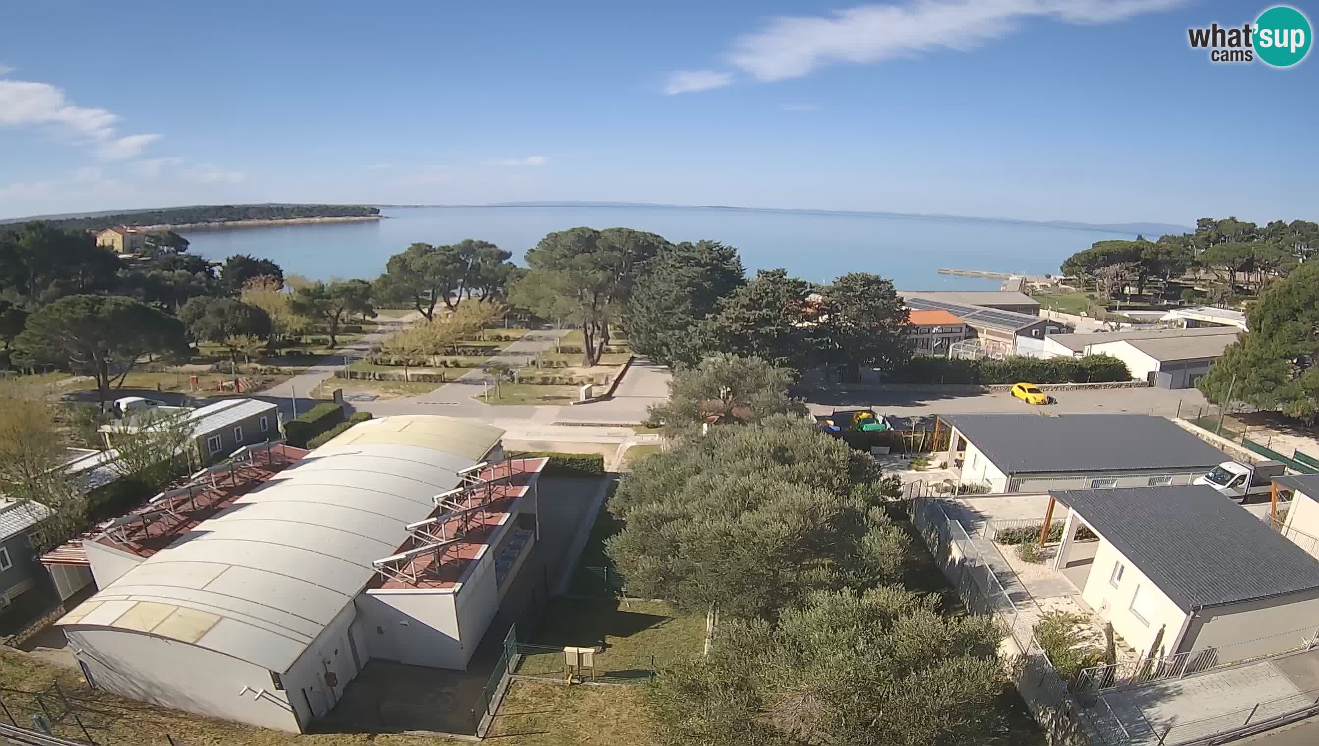 Banjol web kamera Rab – Deltas Apartmani