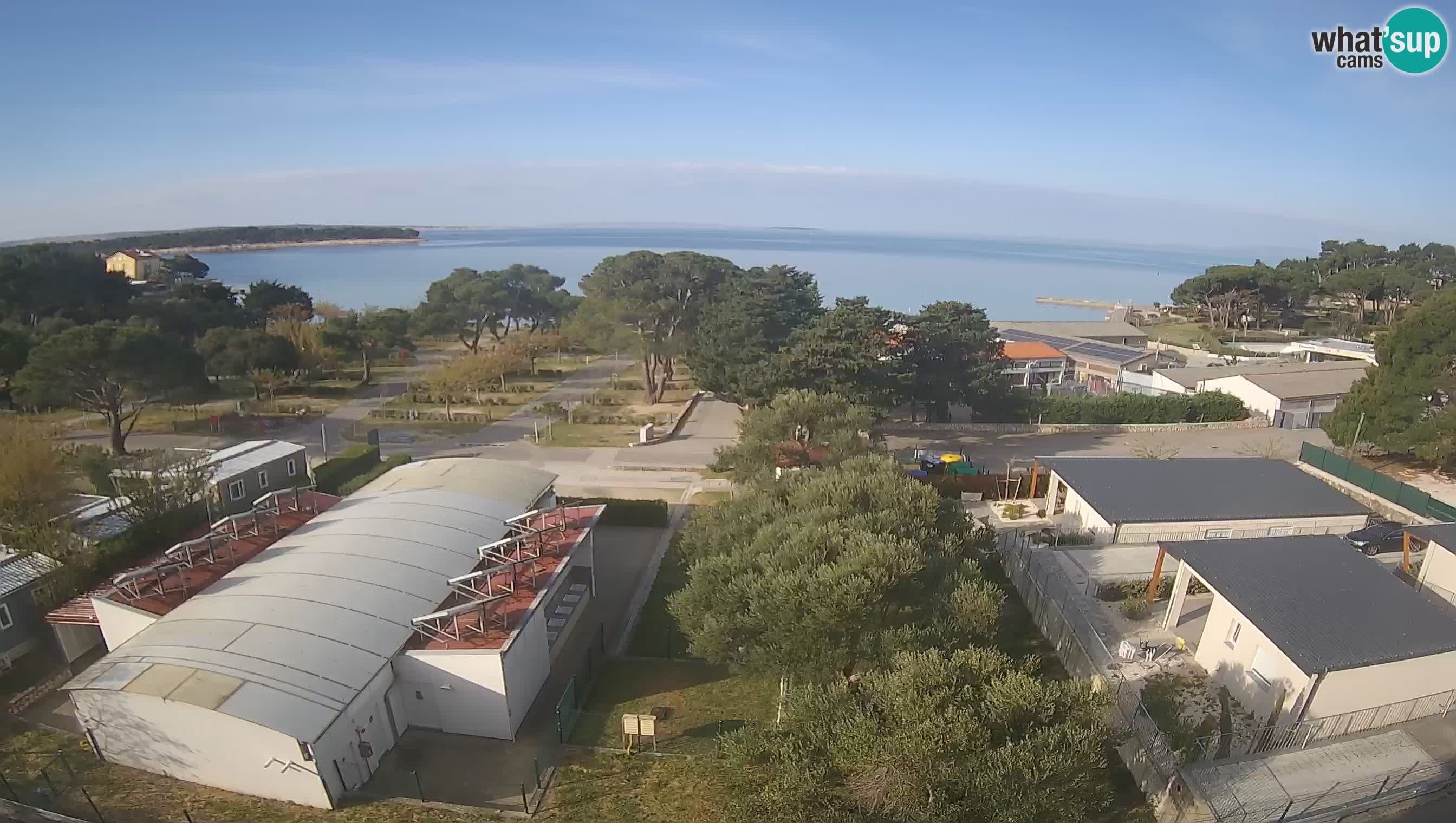 Banjol spletna kamera Rab – Deltas Apartmani