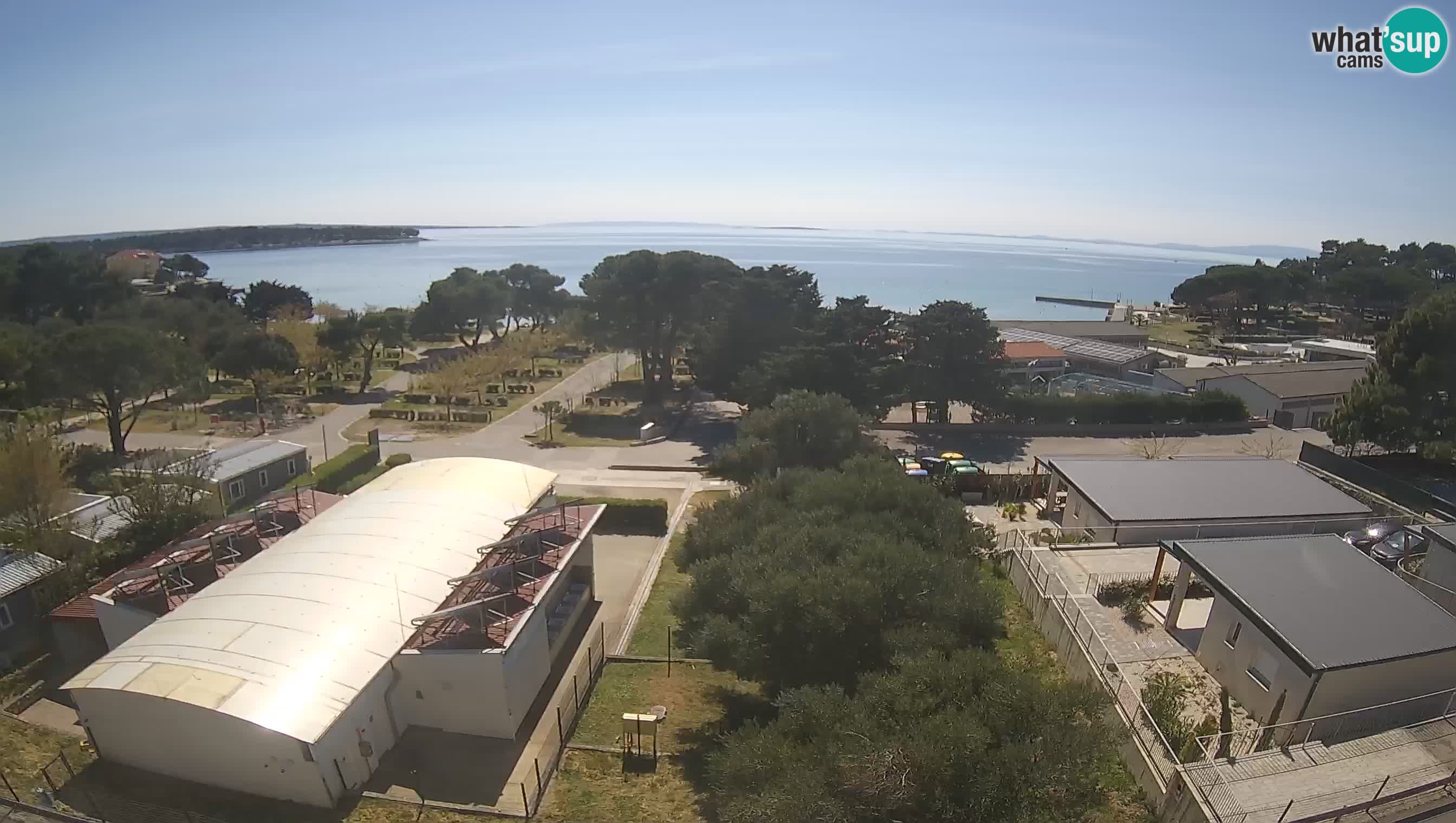 Banjol spletna kamera Rab – Deltas Apartmani