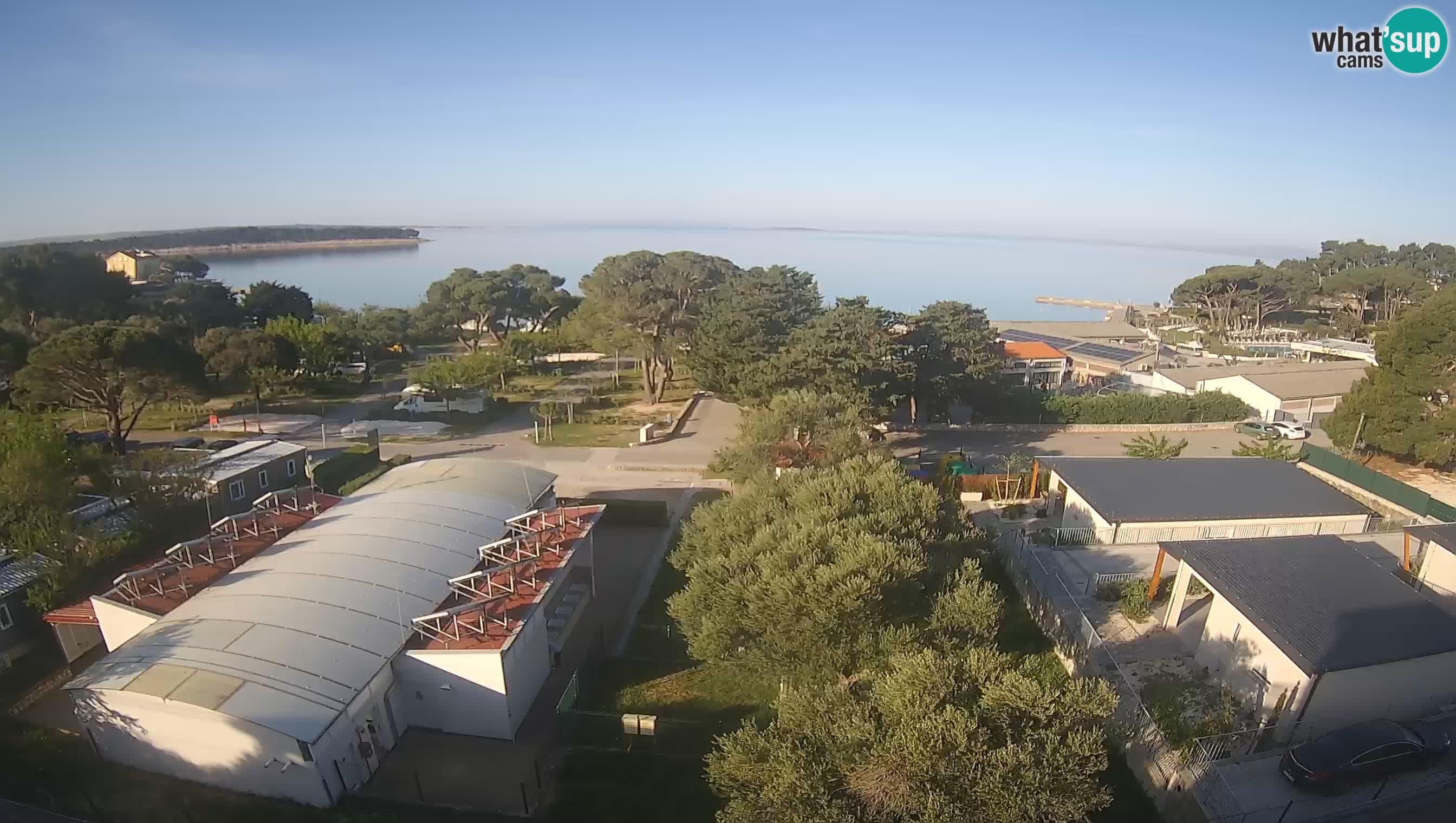 Banjol web kamera Rab – Deltas Apartmani