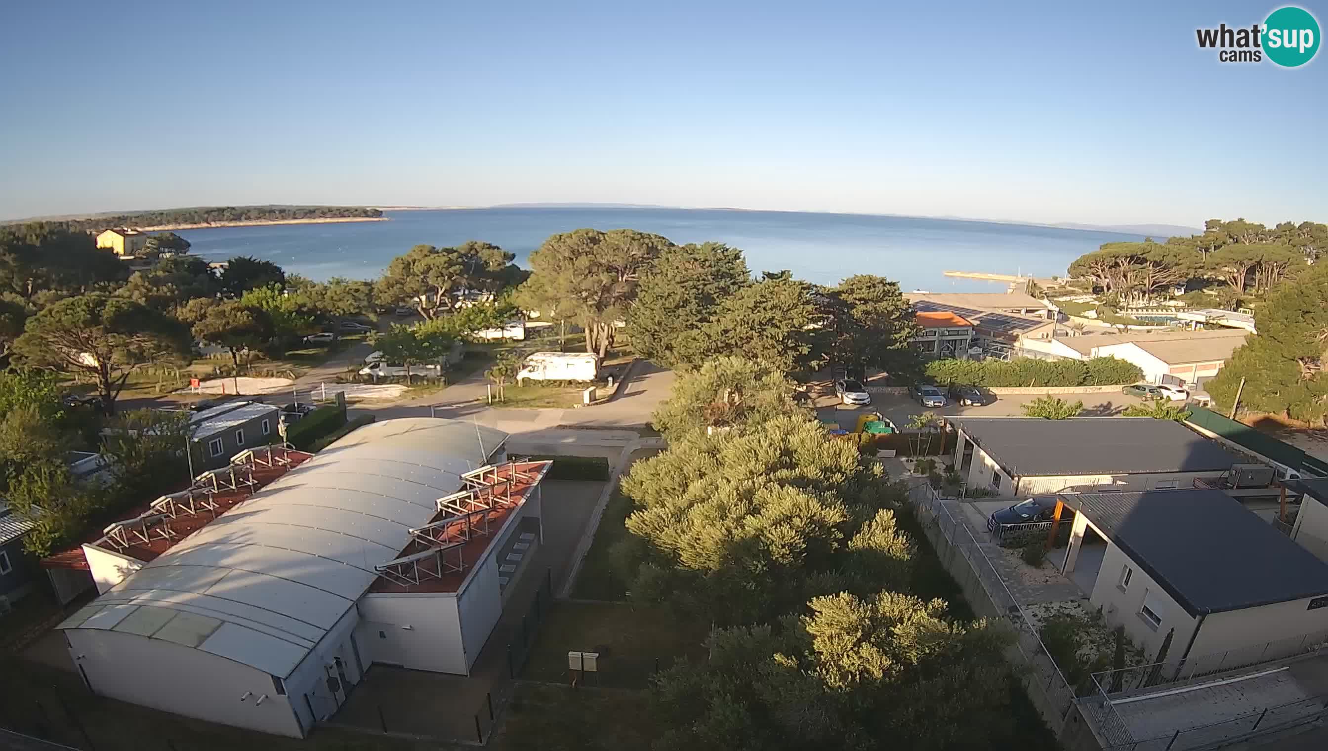 Banjol Webcam Rab island – Deltas Apartments